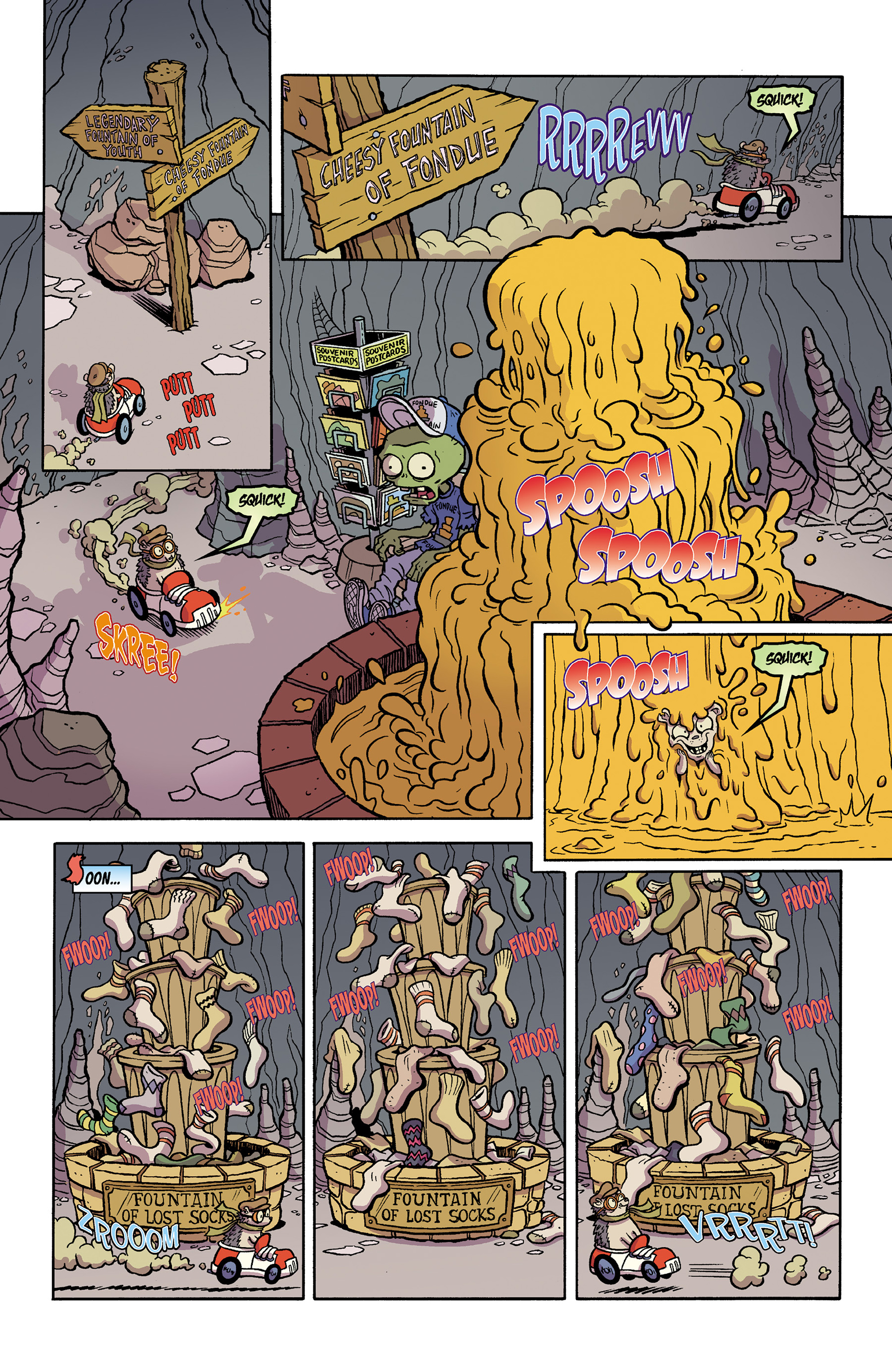 Read online Plants vs. Zombies: Boom Boom Mushroom comic -  Issue #12 - 4