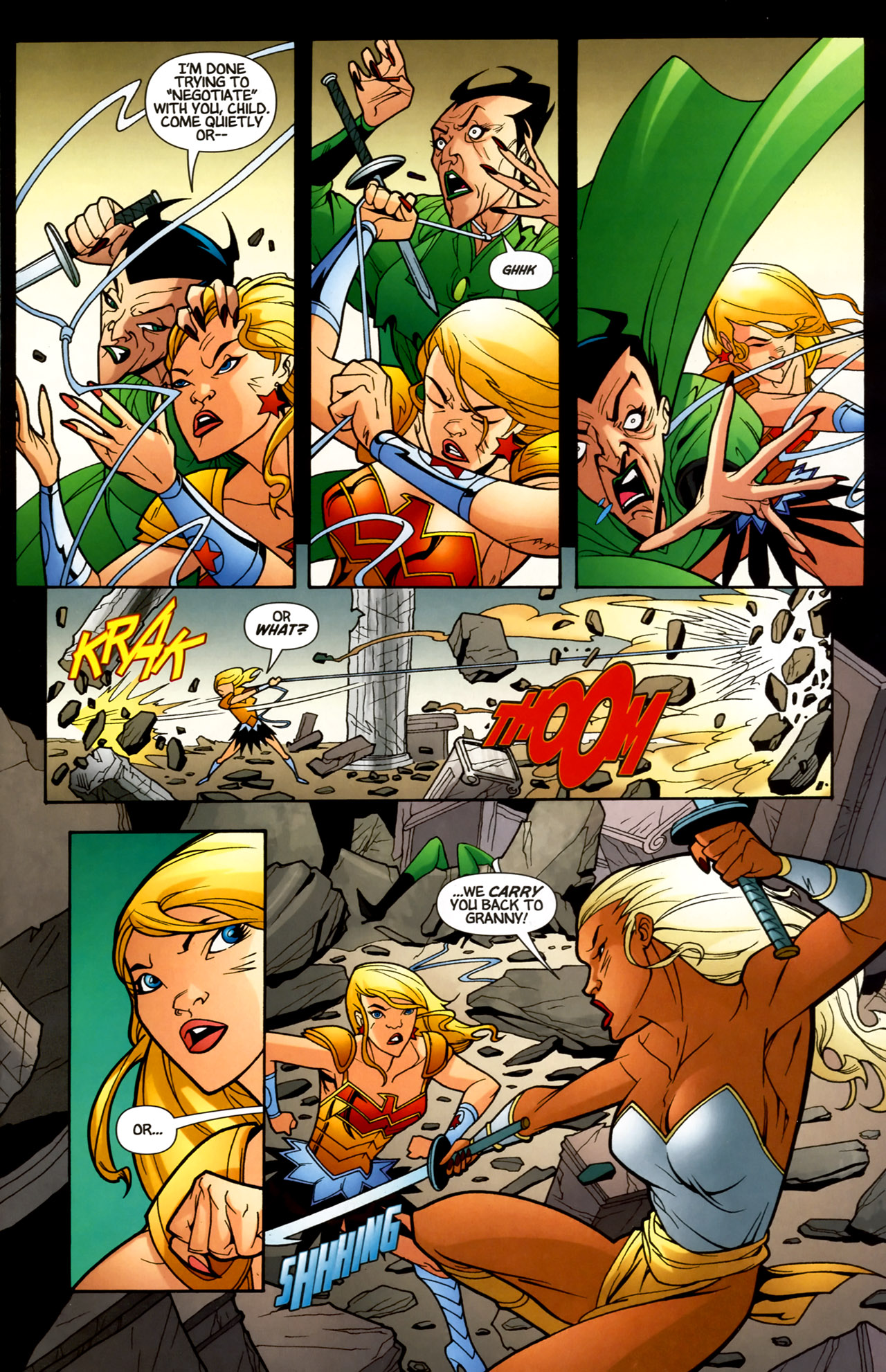 Read online Wonder Girl (2007) comic -  Issue #4 - 8