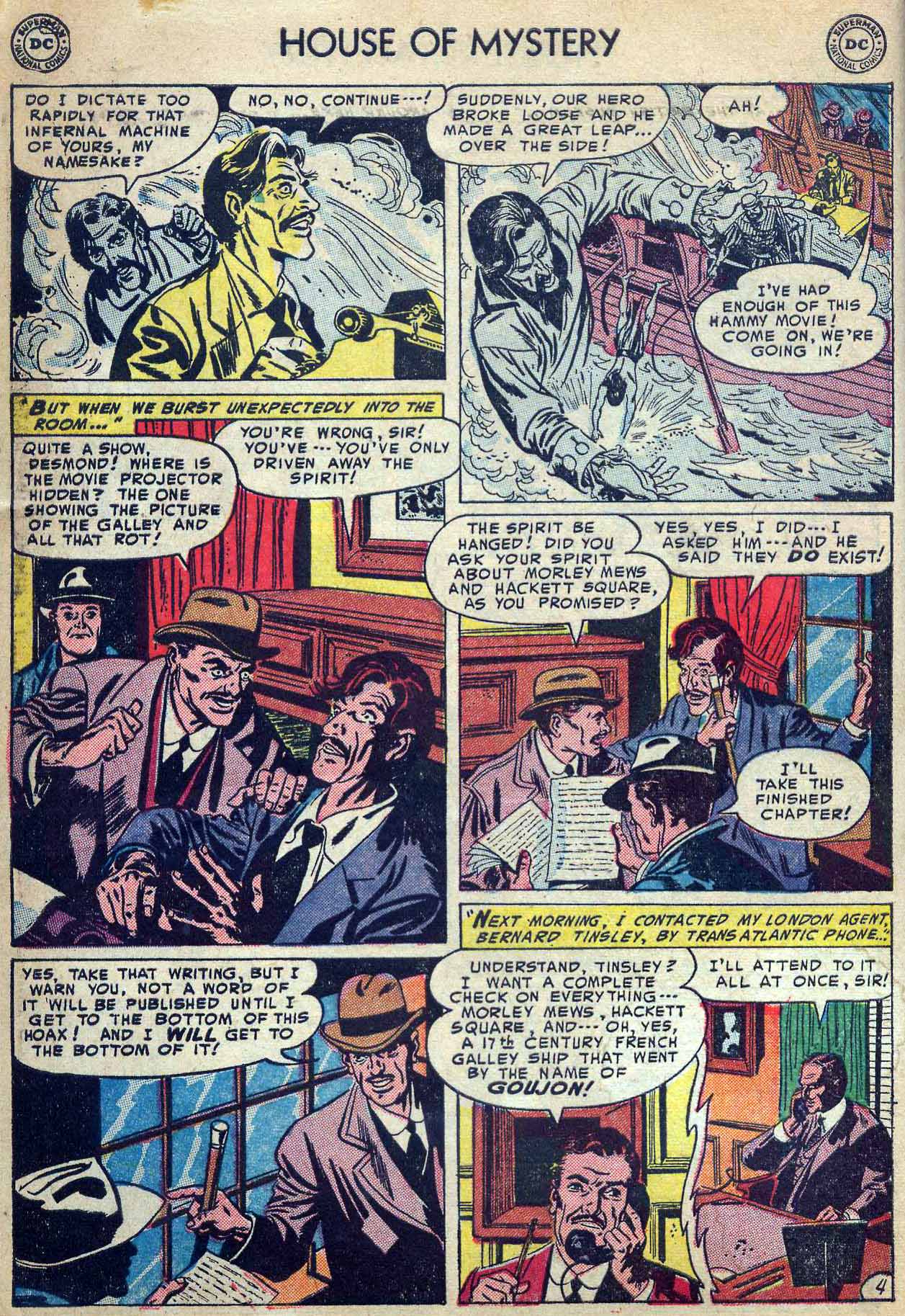 Read online House of Mystery (1951) comic -  Issue #19 - 6