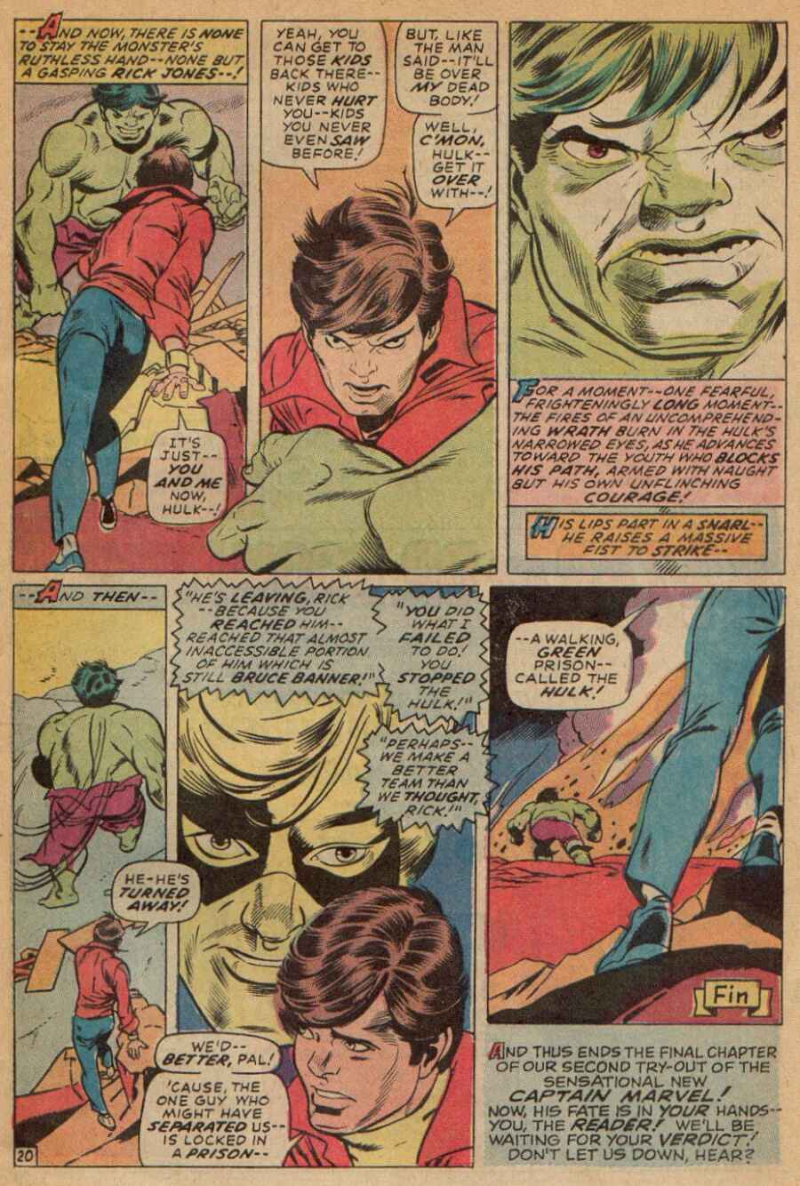 Captain Marvel (1968) Issue #21 #21 - English 22