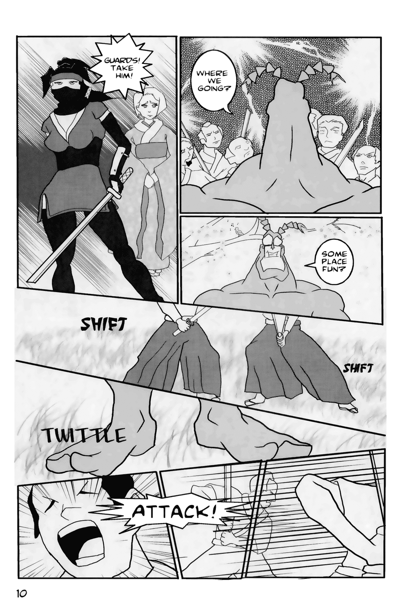 Read online The Mangalicious Tick: Rise of the Setting Sun comic -  Issue #1 - 12