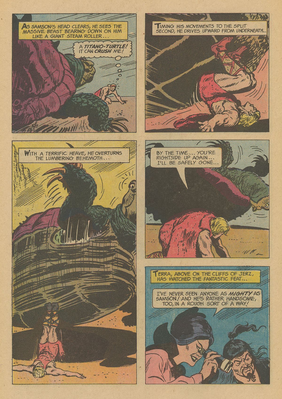 Read online Mighty Samson (1964) comic -  Issue #22 - 26