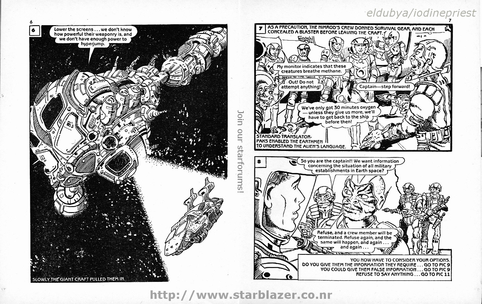 Read online Starblazer comic -  Issue #150 - 5
