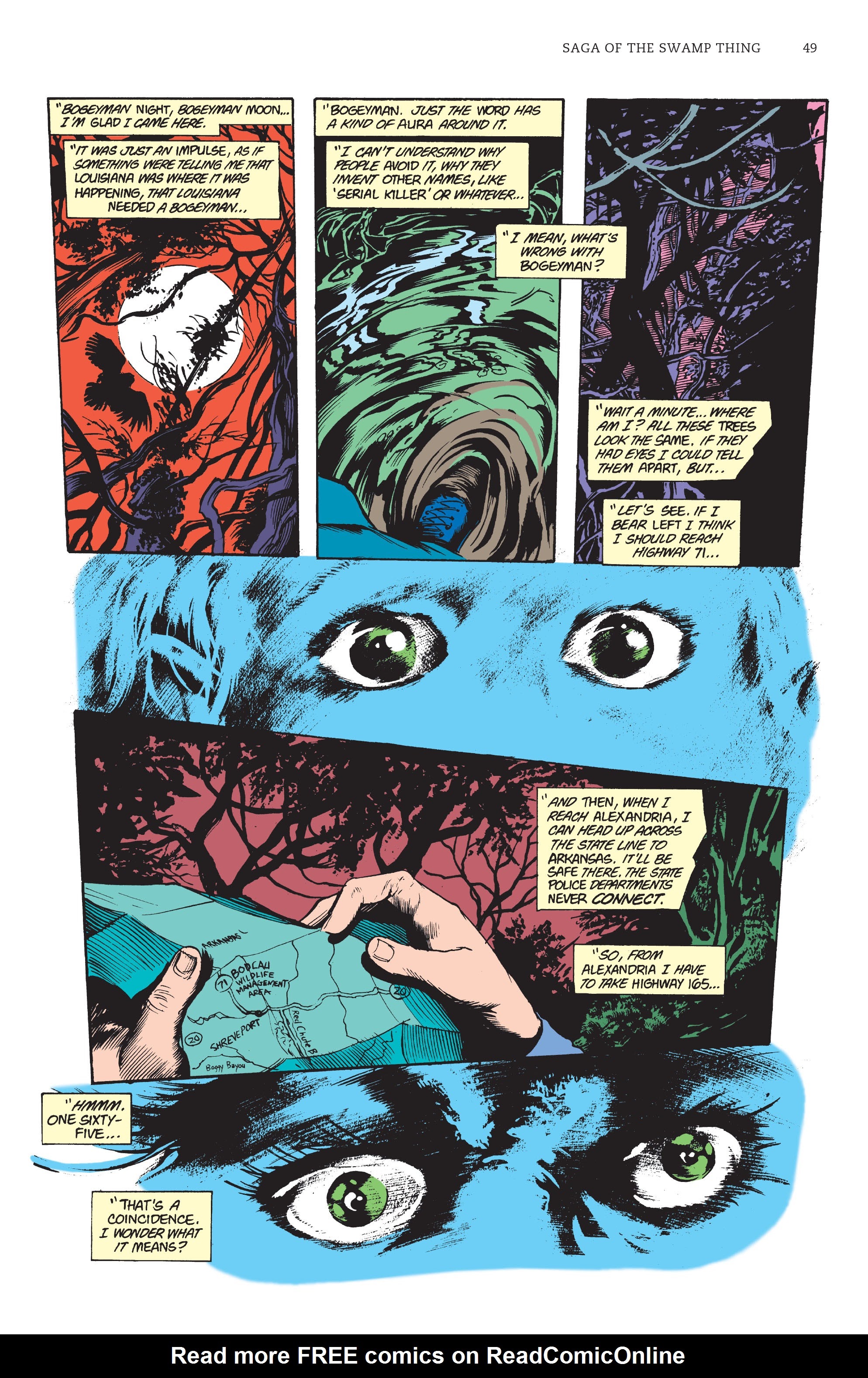 Read online Saga of the Swamp Thing comic -  Issue # TPB 4 (Part 1) - 45