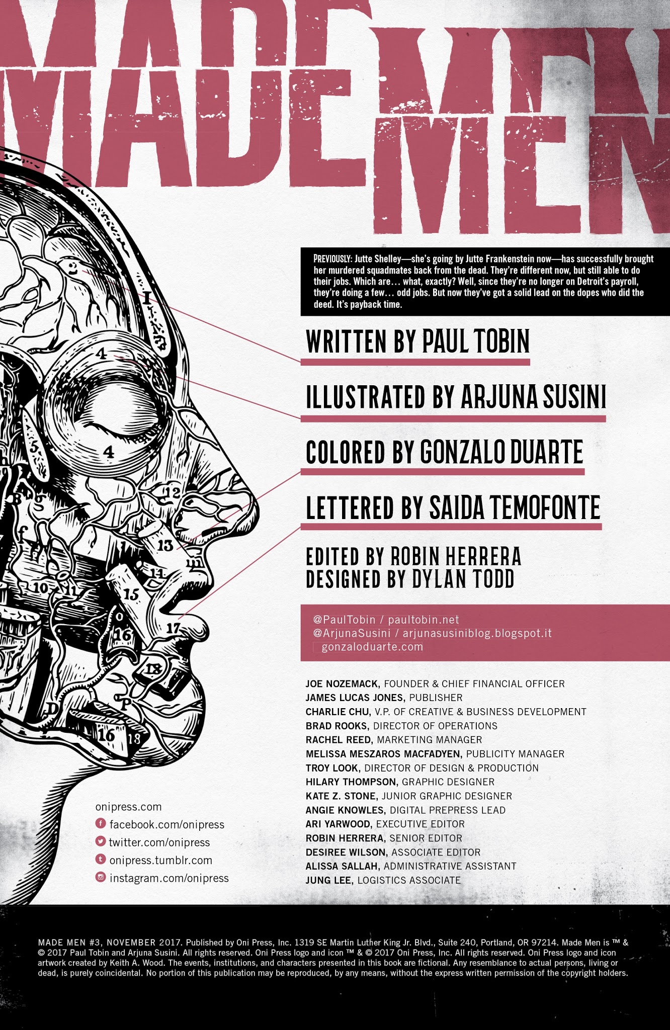 Read online Made Men comic -  Issue #3 - 2