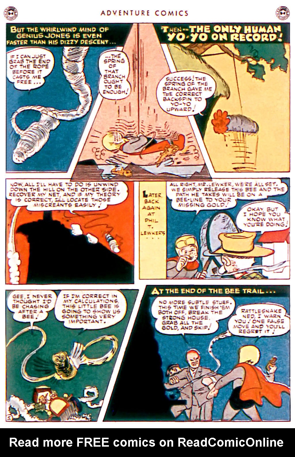 Read online Adventure Comics (1938) comic -  Issue #98 - 38