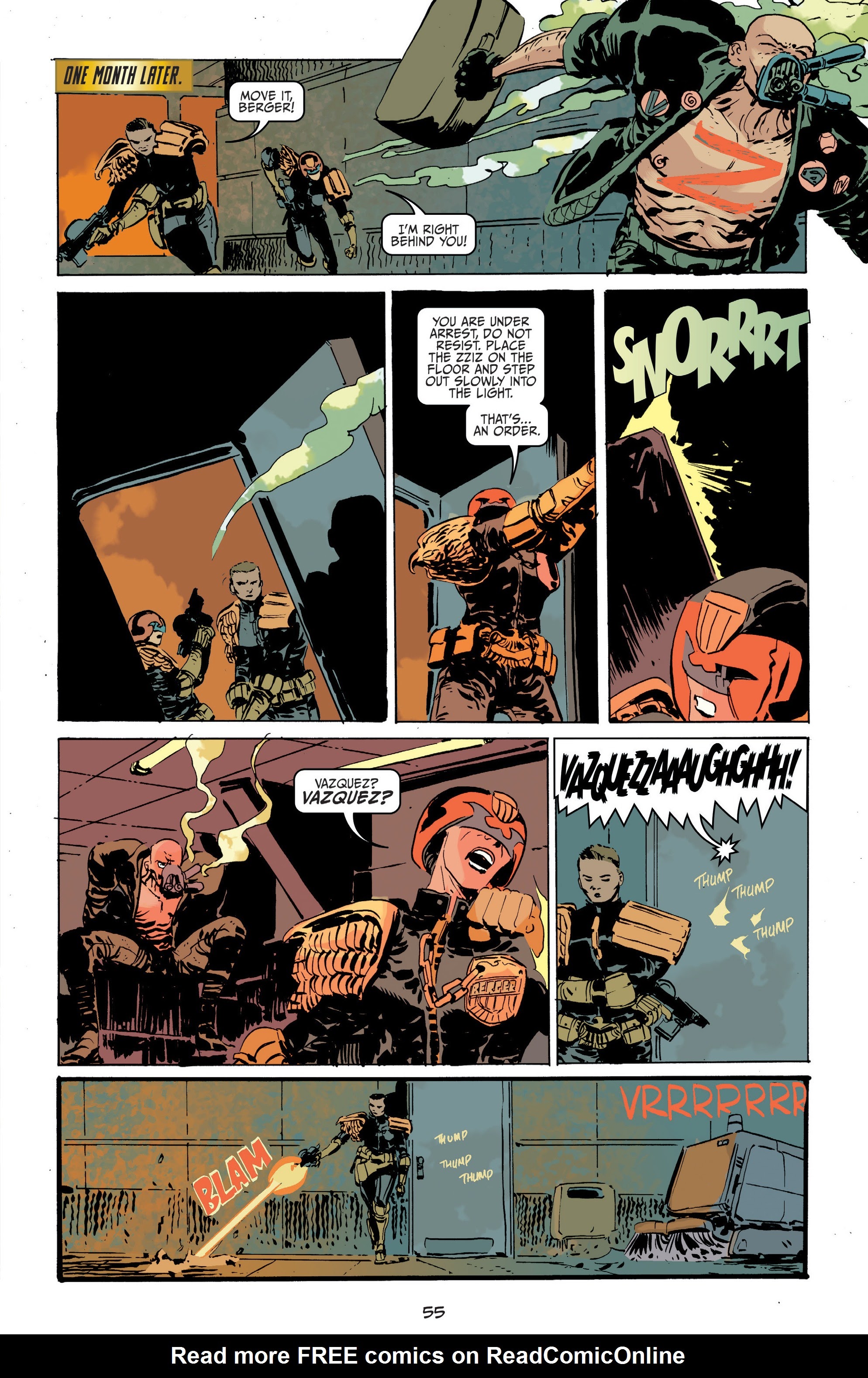 Read online Judge Dredd: Mega-City Zero comic -  Issue # TPB 3 - 54