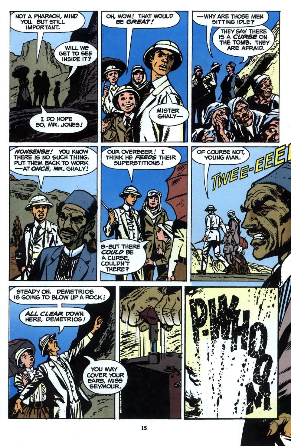 Read online Young Indiana Jones Chronicles comic -  Issue #1 - 17