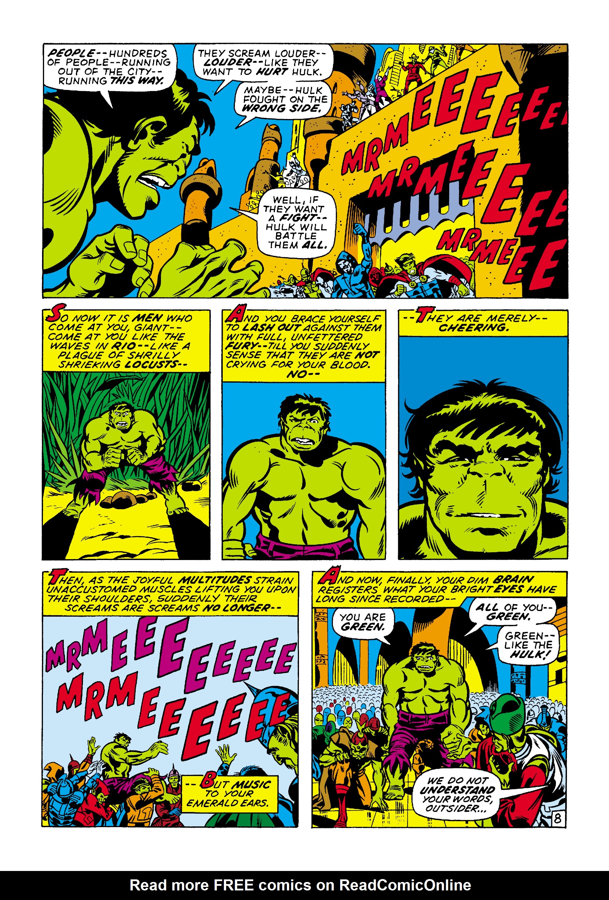 Read online Marvel Masterworks: The Incredible Hulk comic -  Issue # TPB 7 (Part 2) - 35