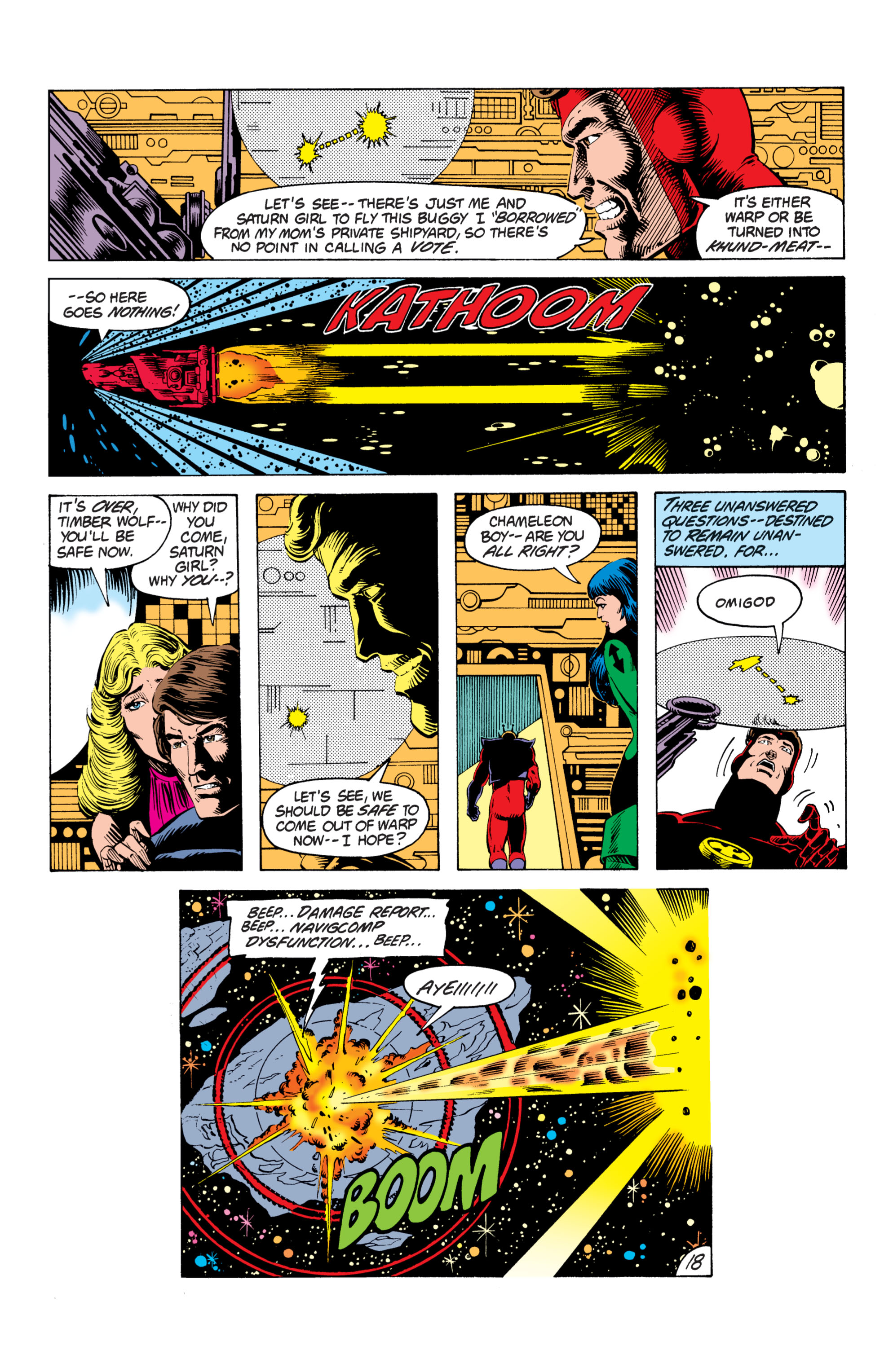 Read online Legion of Super-Heroes (1980) comic -  Issue #287 - 19