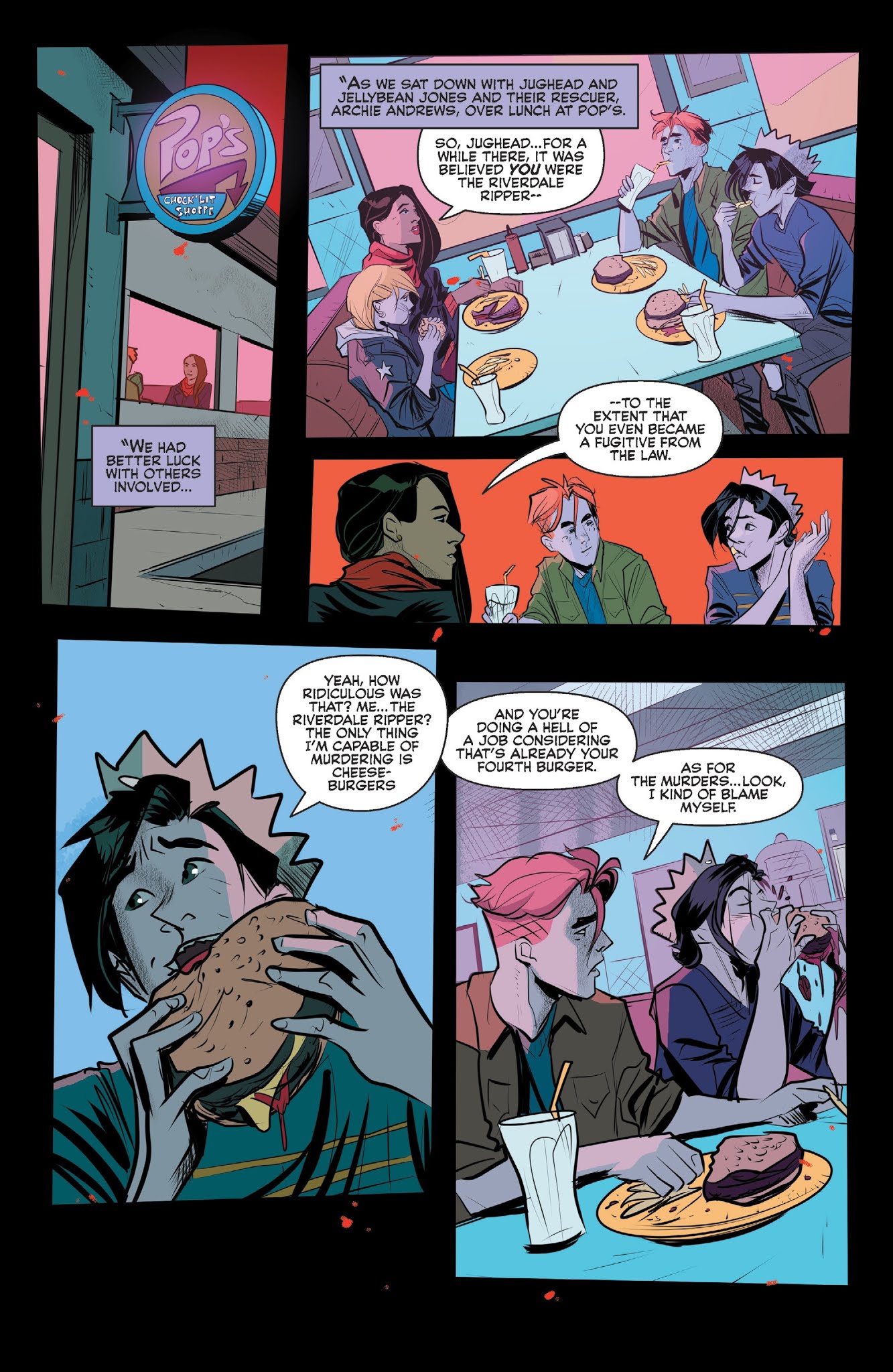 Read online Jughead The Hunger comic -  Issue #8 - 15