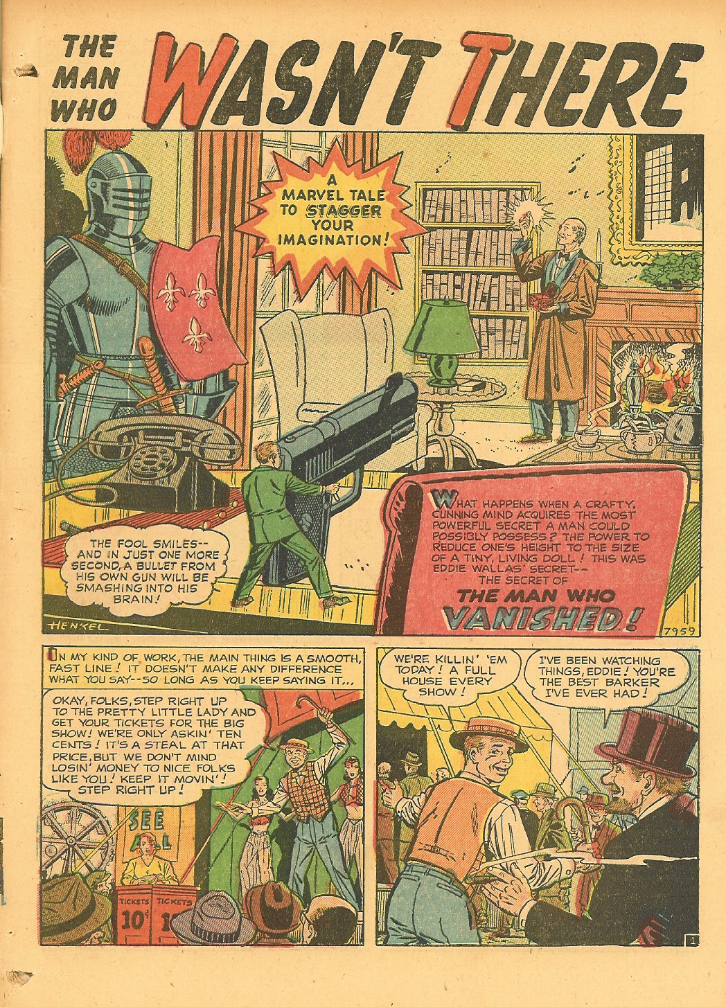 Marvel Tales (1949) 100 Page 1
