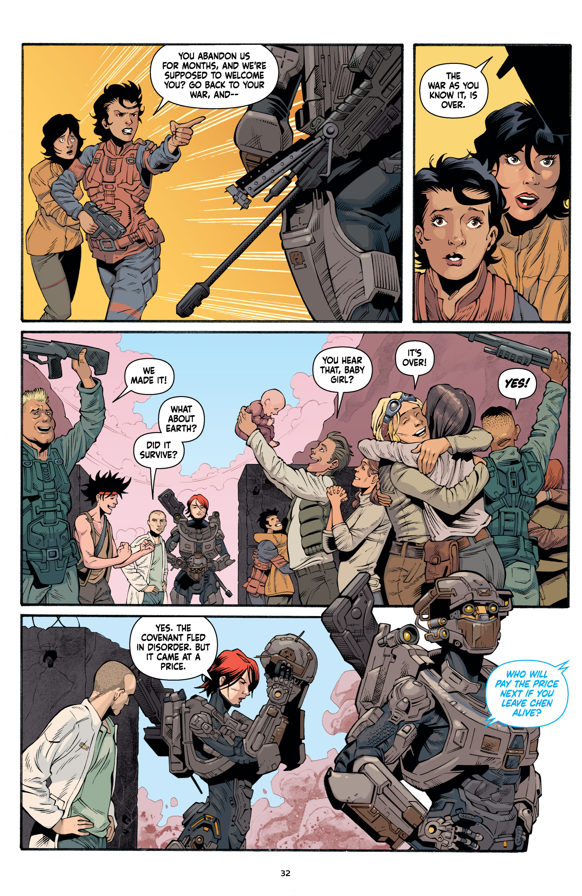 Read online Halo: Lone Wolf comic -  Issue # _TPB - 32