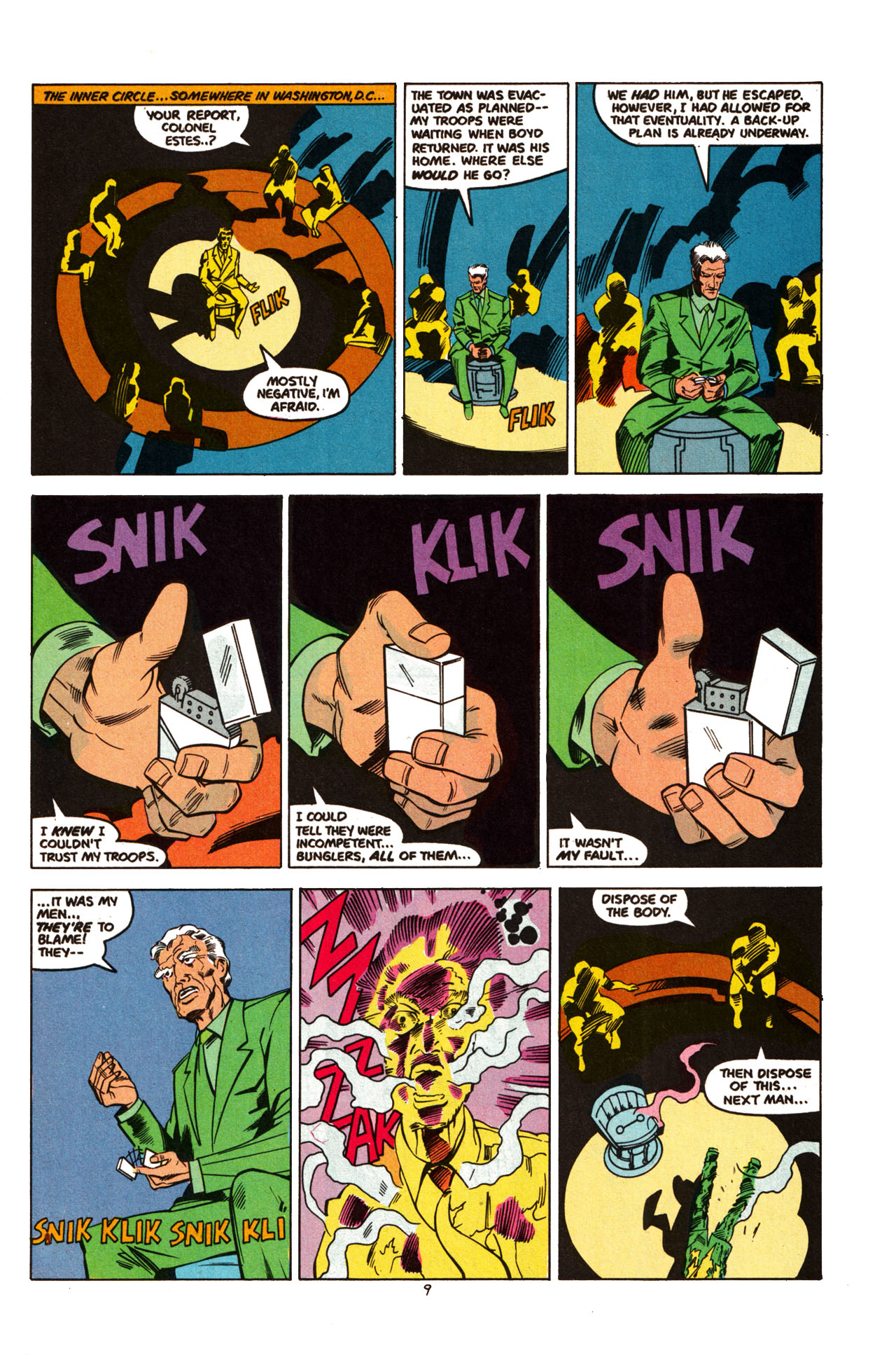 Read online Next Man comic -  Issue #4 - 12