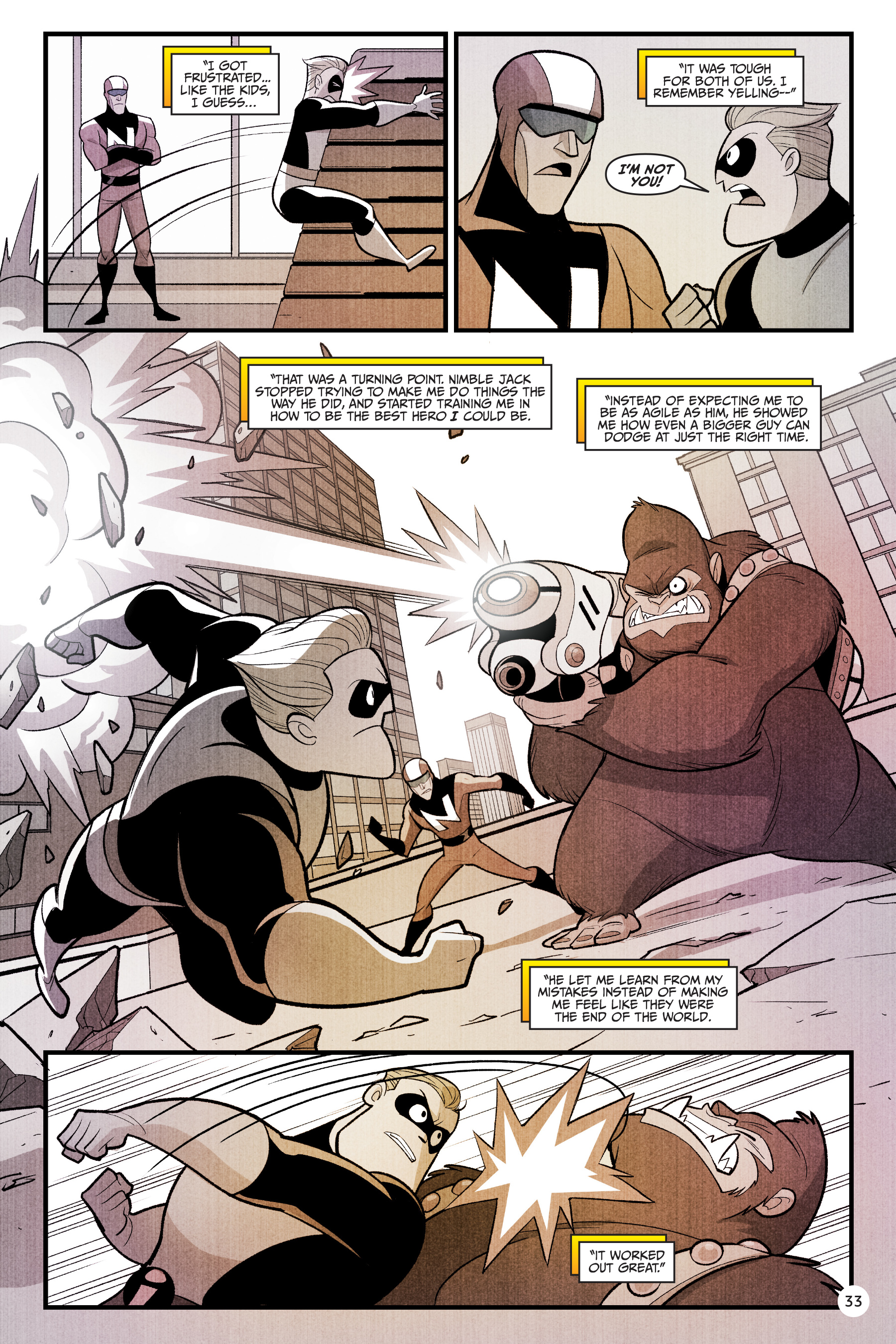 Read online Disney / Pixar The Incredibles 2: Crisis In Mid-Life! & Other Stories comic -  Issue # _TPB - 33