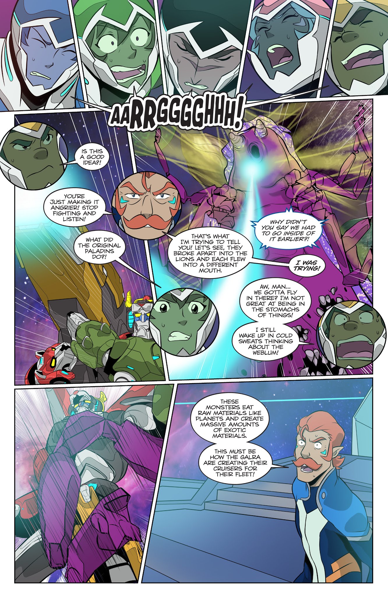 Read online Voltron Legendary Defender (2018) comic -  Issue #5 - 7