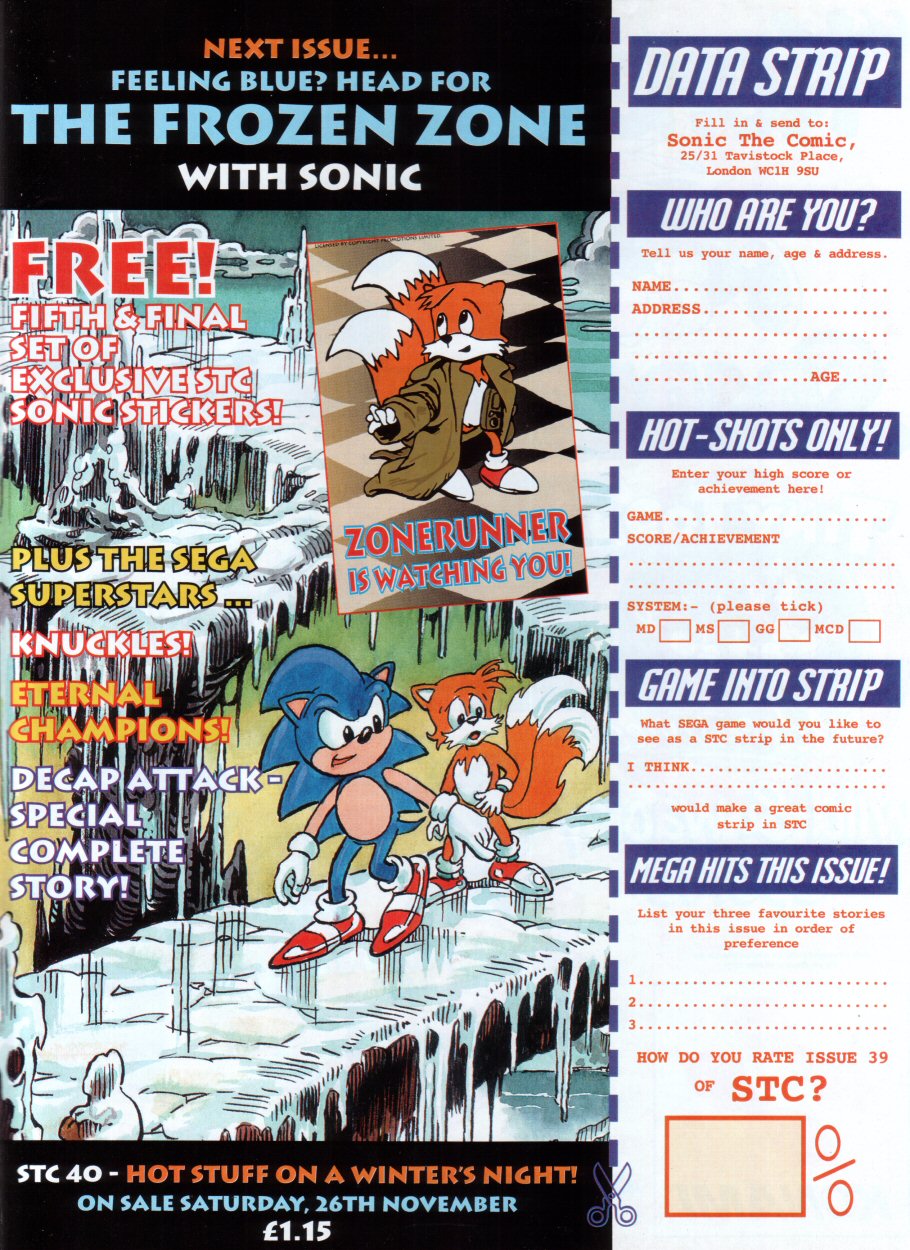 Read online Sonic the Comic comic -  Issue #39 - 31