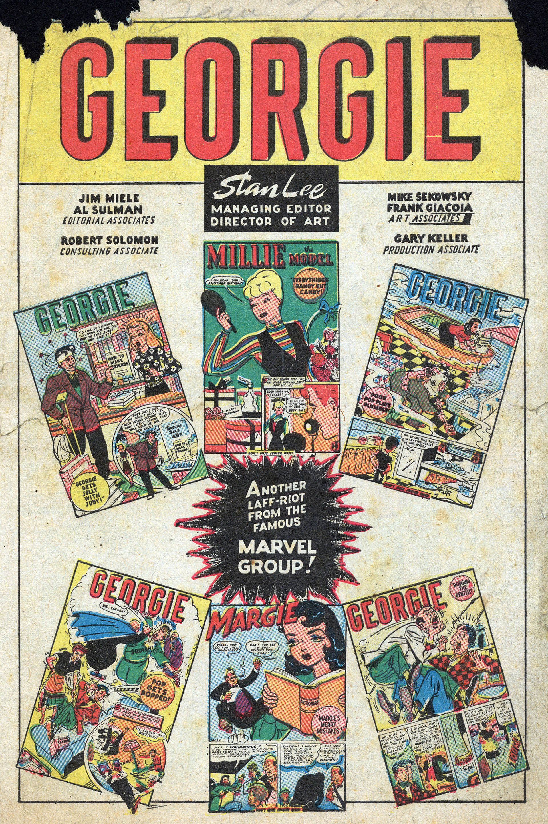 Read online Georgie Comics (1945) comic -  Issue #10 - 3