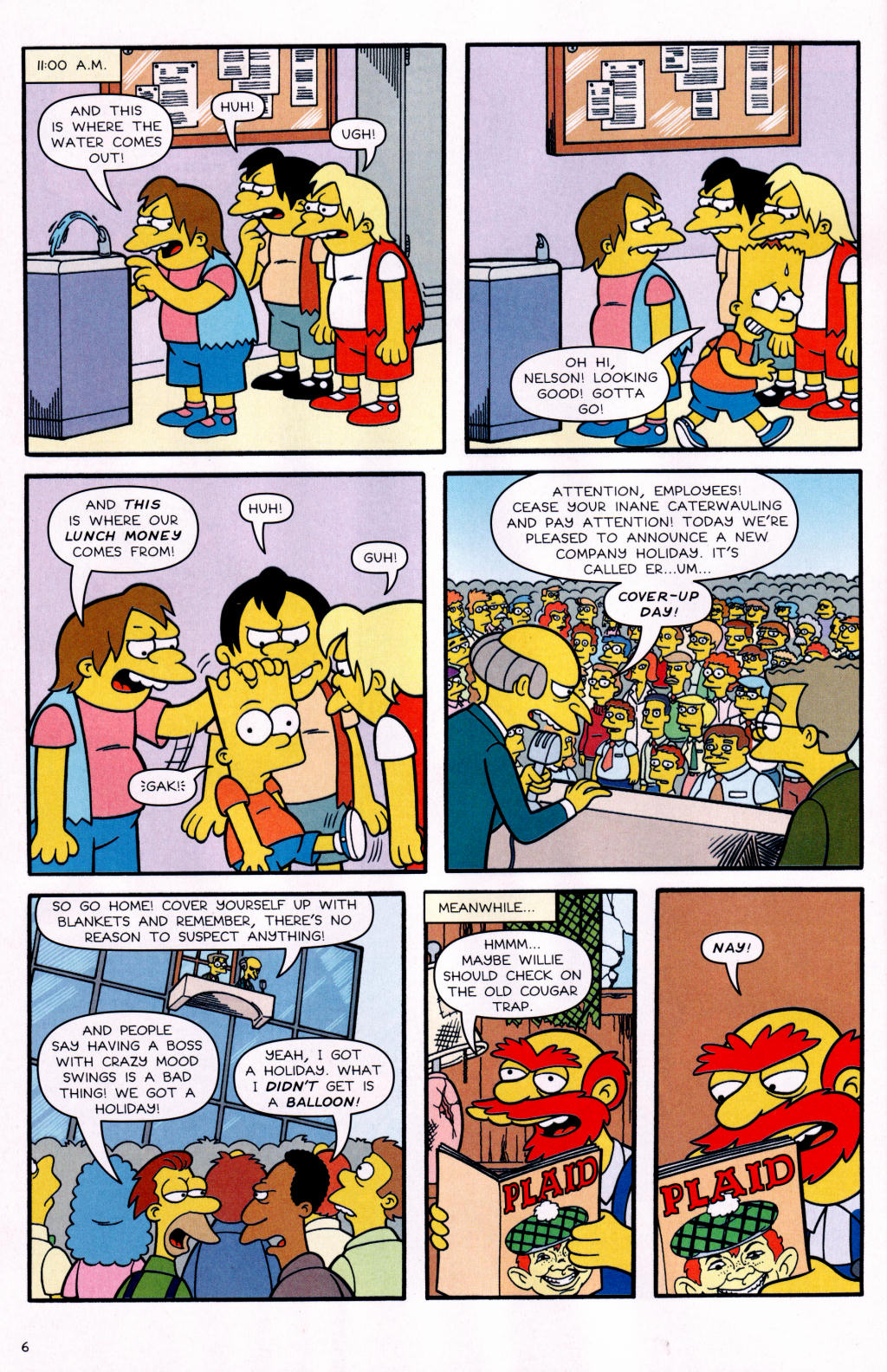 Read online Simpsons Comics comic -  Issue #128 - 7