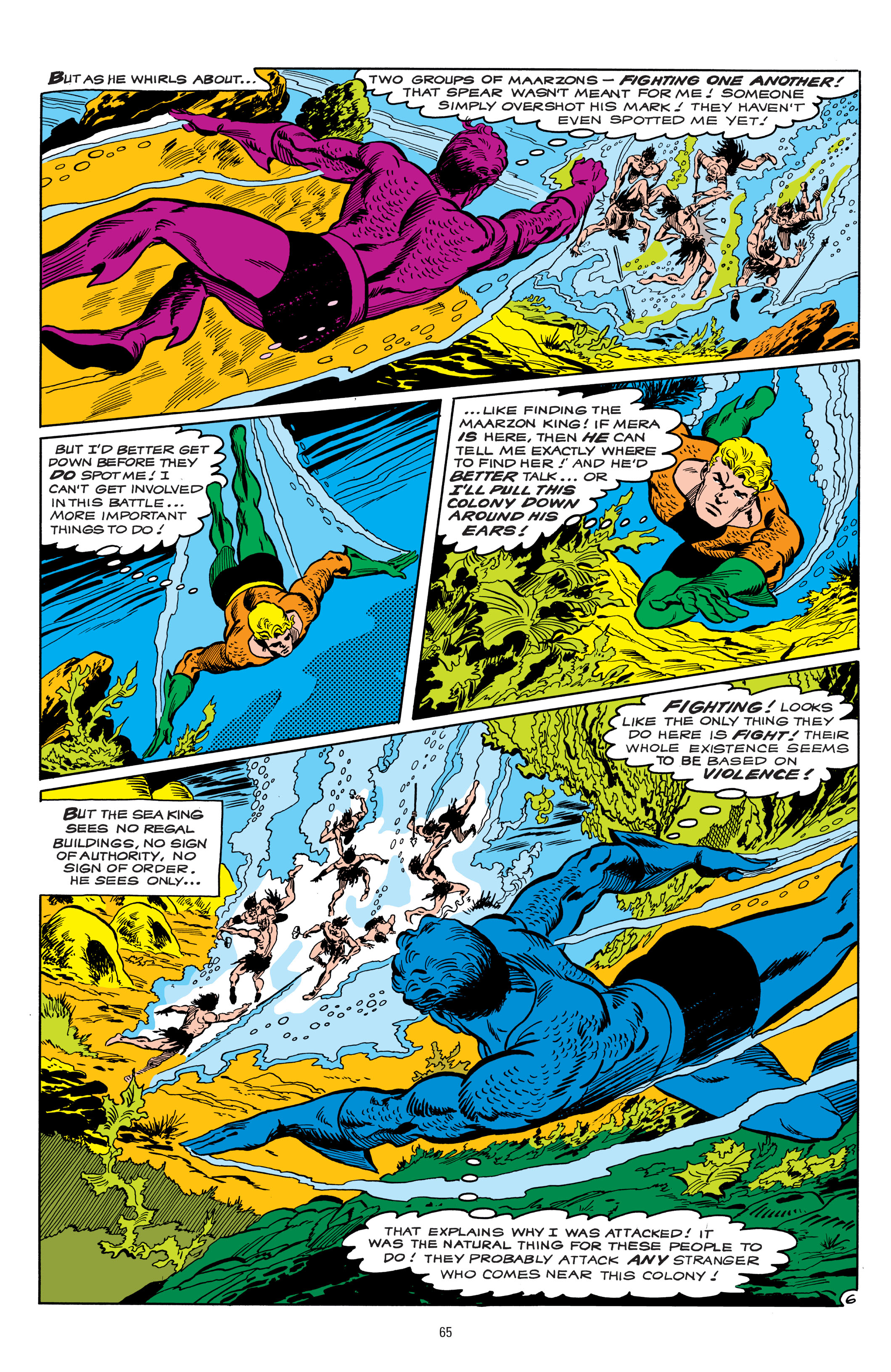 Read online Aquaman (1962) comic -  Issue # _TPB The Search for Mera Deluxe Edition (Part 1) - 61