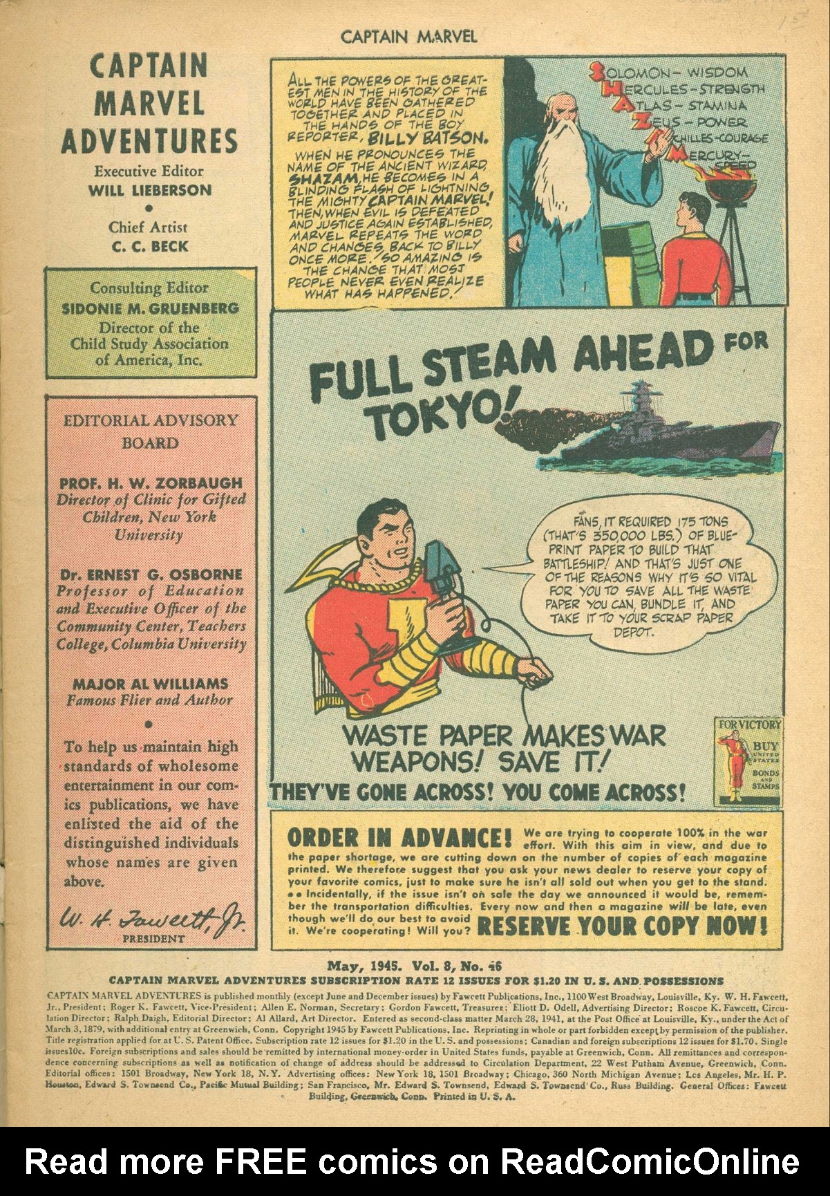 Read online Captain Marvel Adventures comic -  Issue #46 - 3