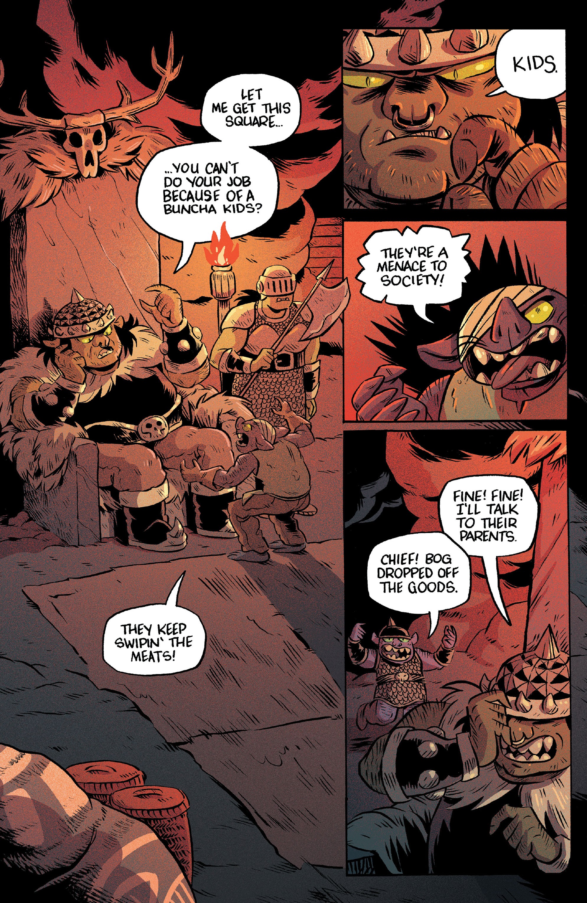 Read online ORCS! comic -  Issue #2 - 10