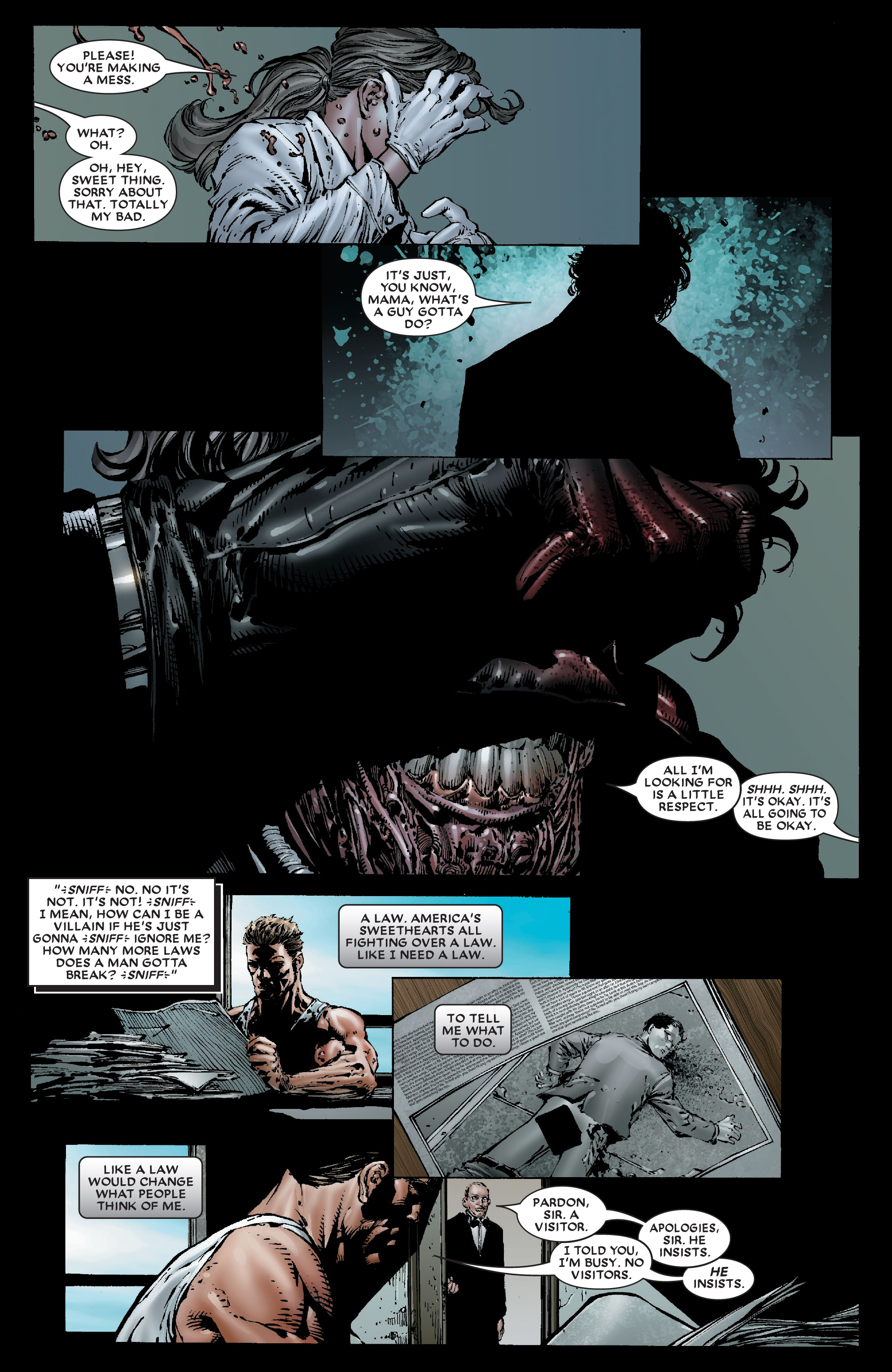 Read online Moon Knight by Huston, Benson & Hurwitz Omnibus comic -  Issue # TPB (Part 2) - 87