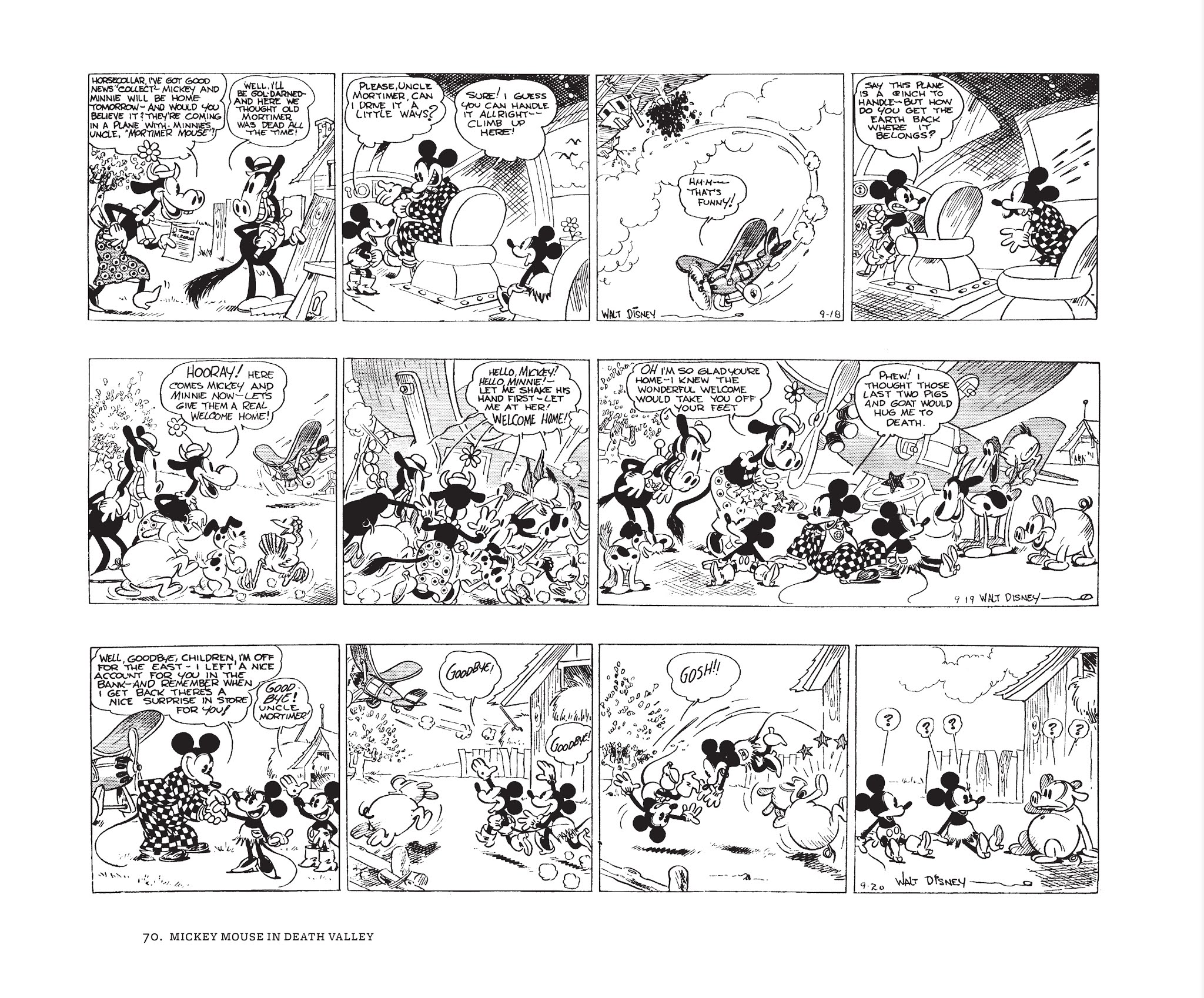Read online Walt Disney's Mickey Mouse by Floyd Gottfredson comic -  Issue # TPB 1 (Part 1) - 70