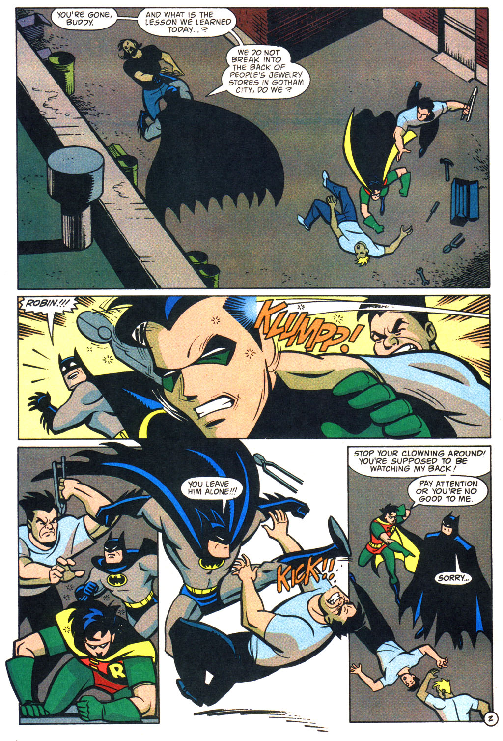 The Batman Adventures issue 36 - Page 3