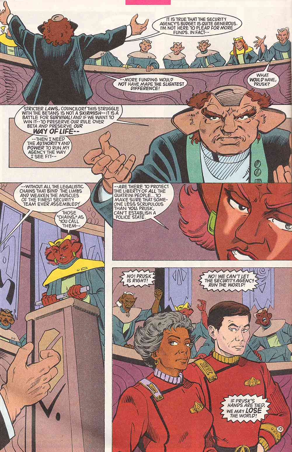 Read online Star Trek (1989) comic -  Issue #31 - 10
