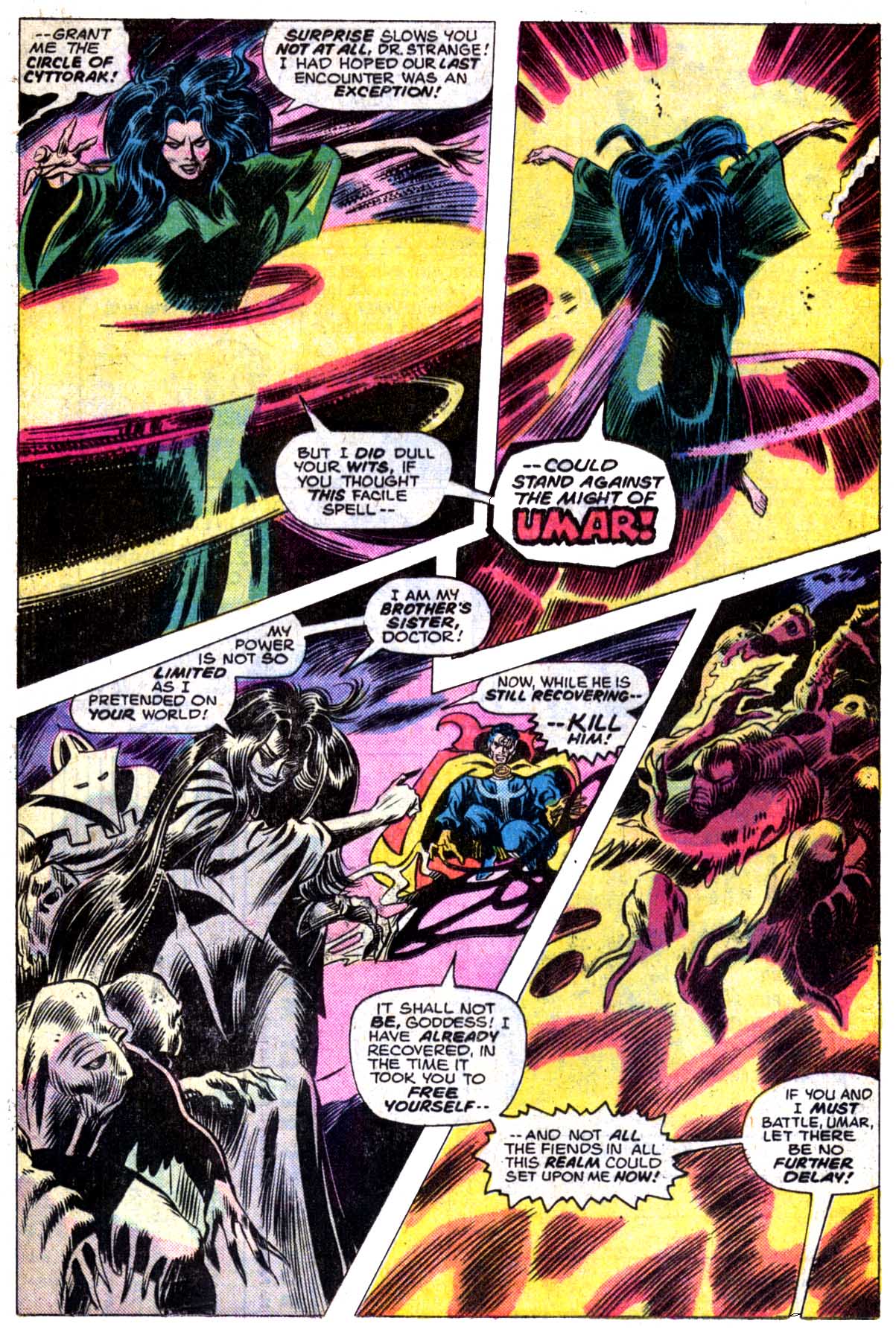 Read online Doctor Strange (1974) comic -  Issue #7 - 9