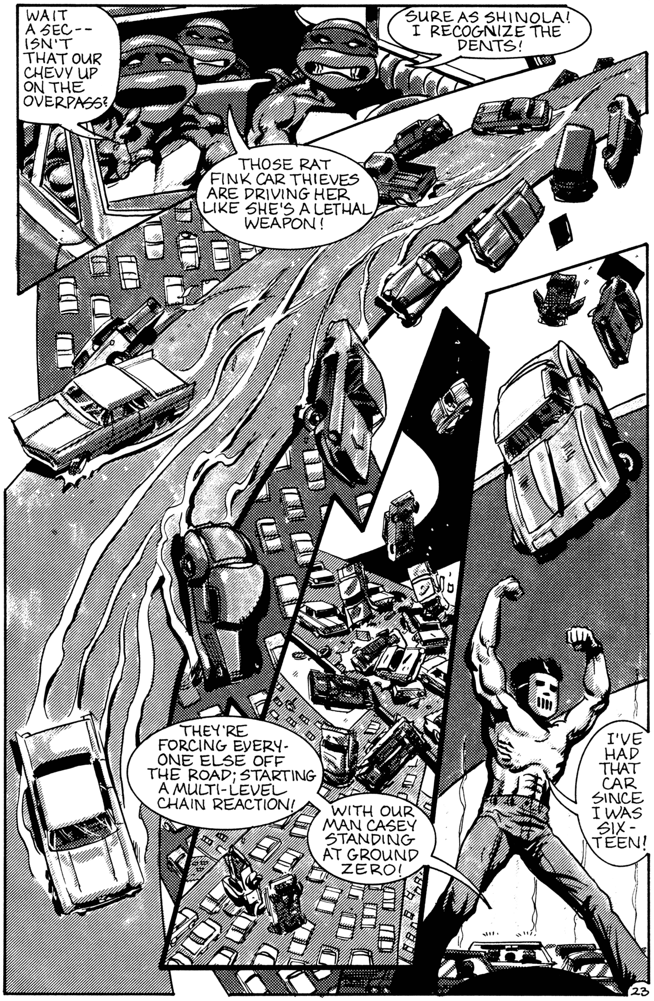 Teenage Mutant Ninja Turtles (1984) Issue #30 #30 - English 24