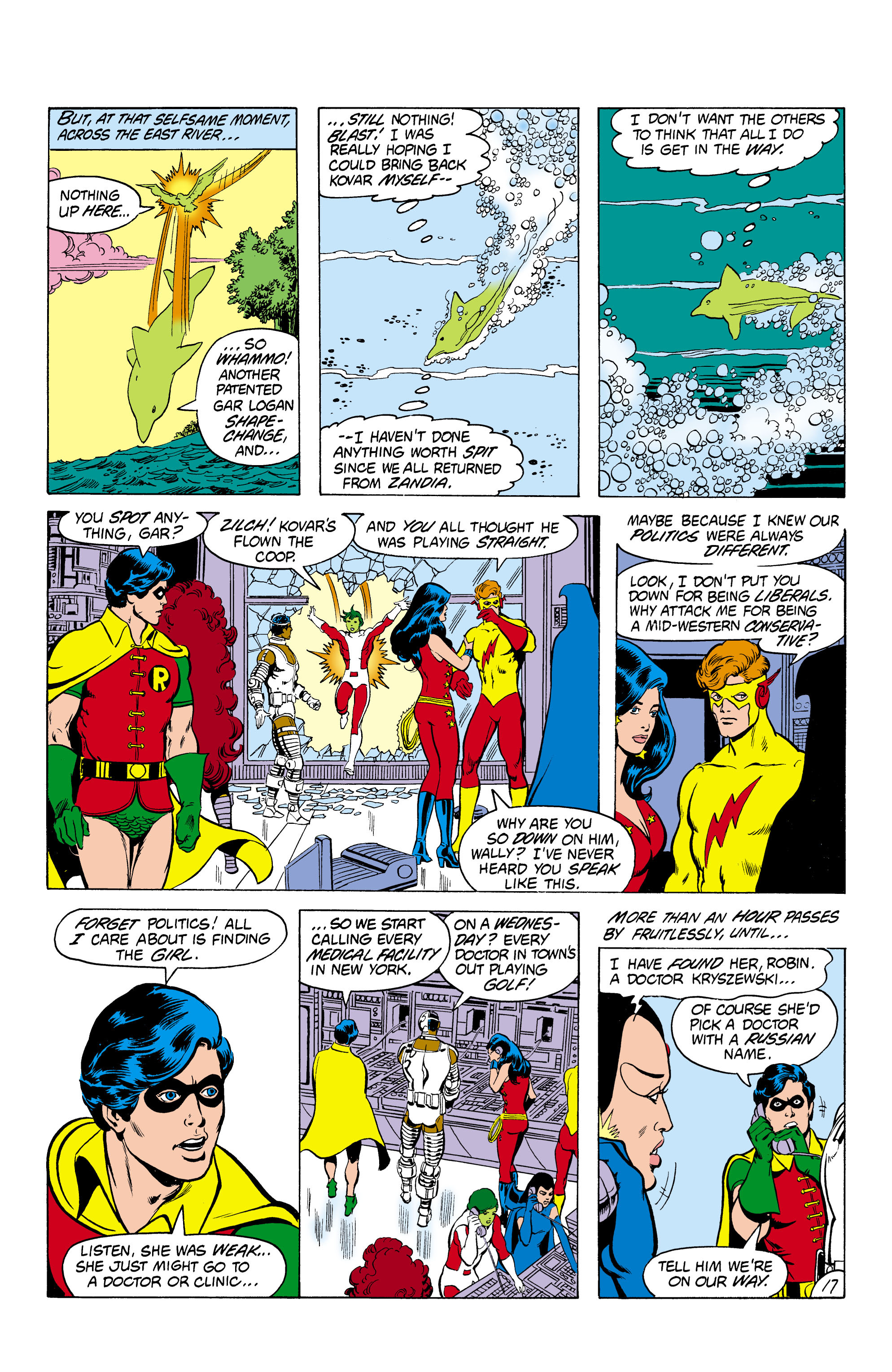 Read online The New Teen Titans (1980) comic -  Issue #18 - 18