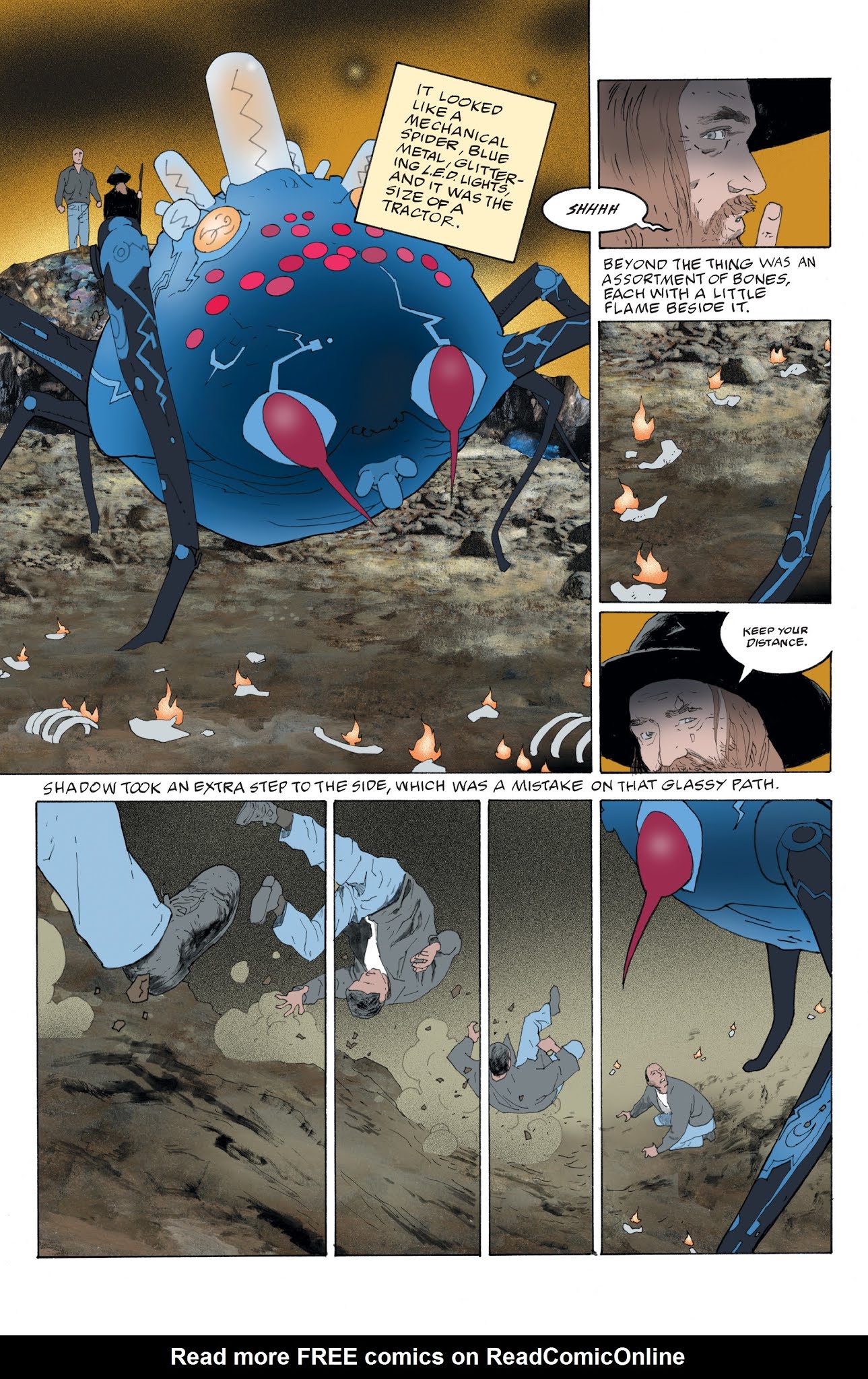 Read online American Gods: My Ainsel comic -  Issue #6 - 8