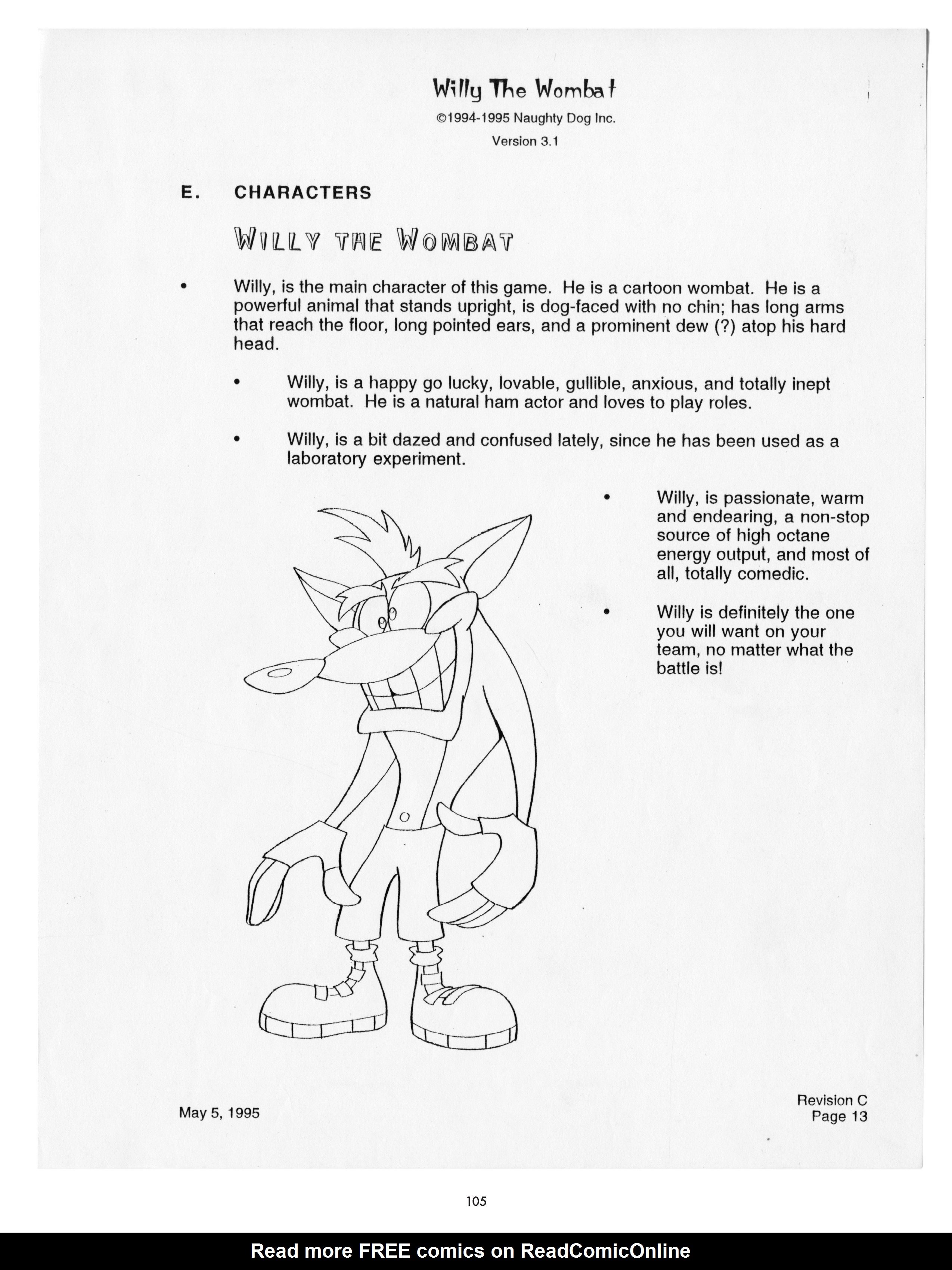 Read online The Crash Bandicoot Files: How Willy the Wombat Sparked Marsupial Mania comic -  Issue # TPB (Part 1) - 70