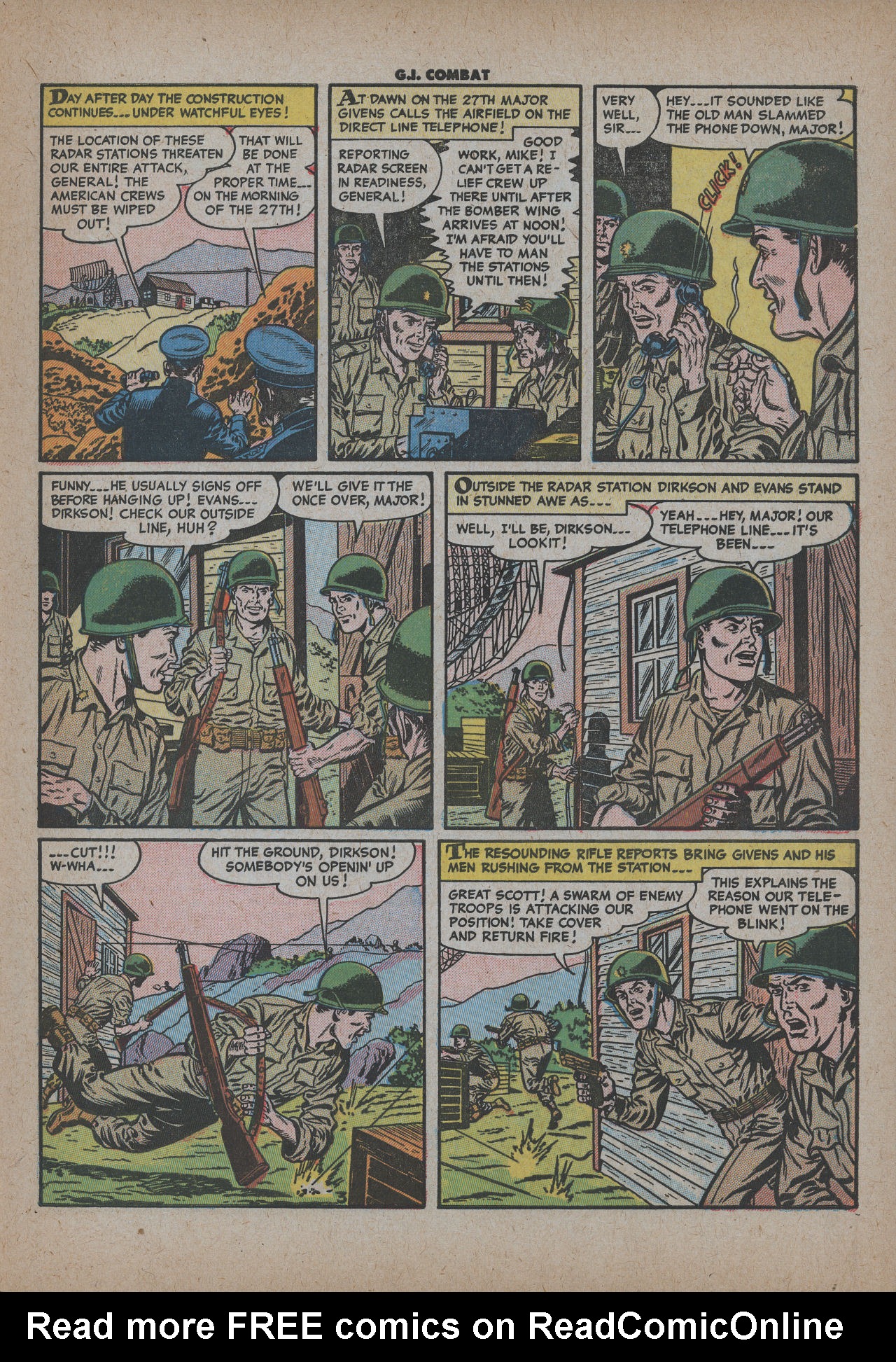 Read online G.I. Combat (1952) comic -  Issue #25 - 5