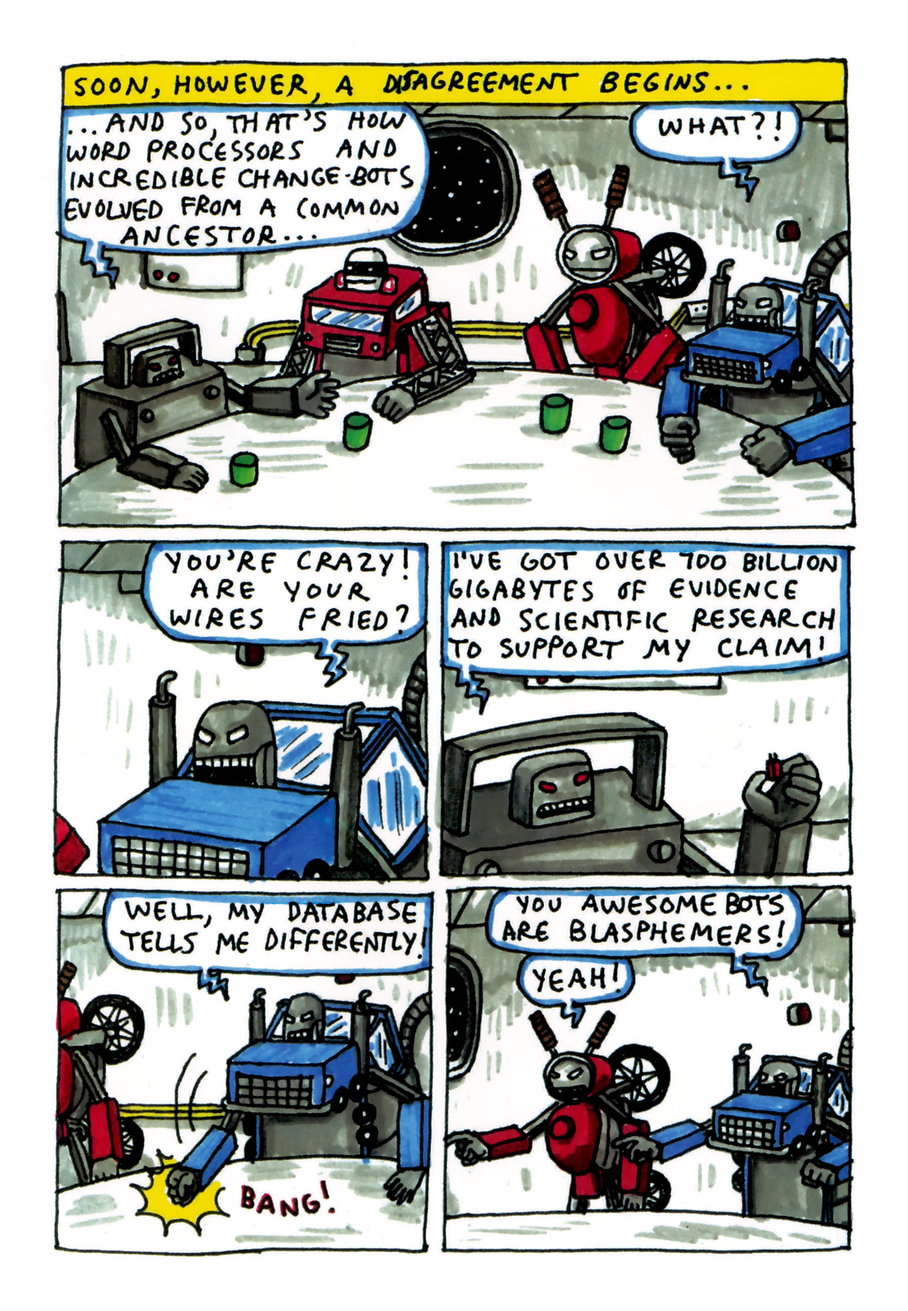 Read online Incredible Change-Bots comic -  Issue # TPB 1 - 25
