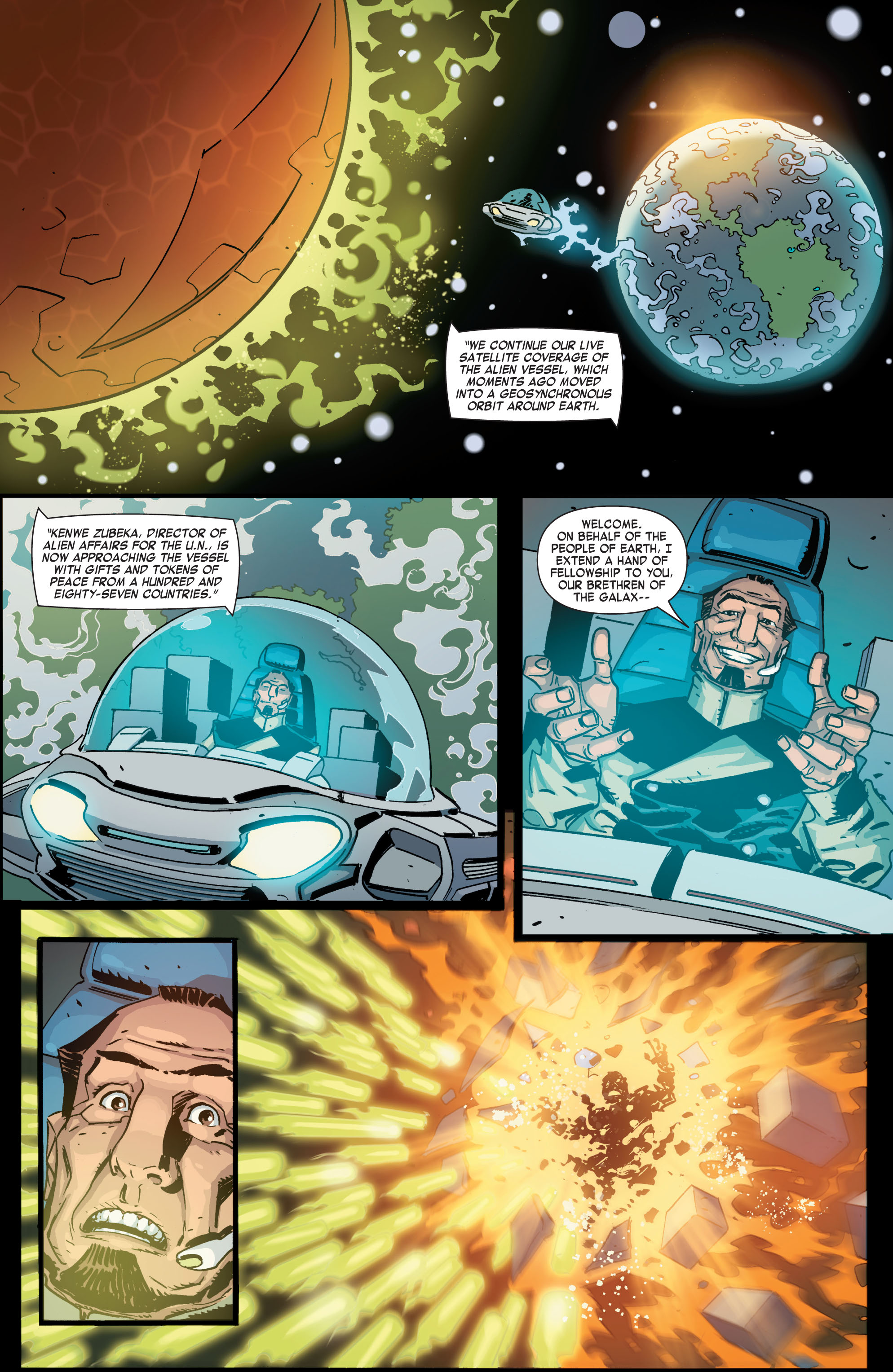 Read online Formic Wars: Burning Earth comic -  Issue #4 - 19