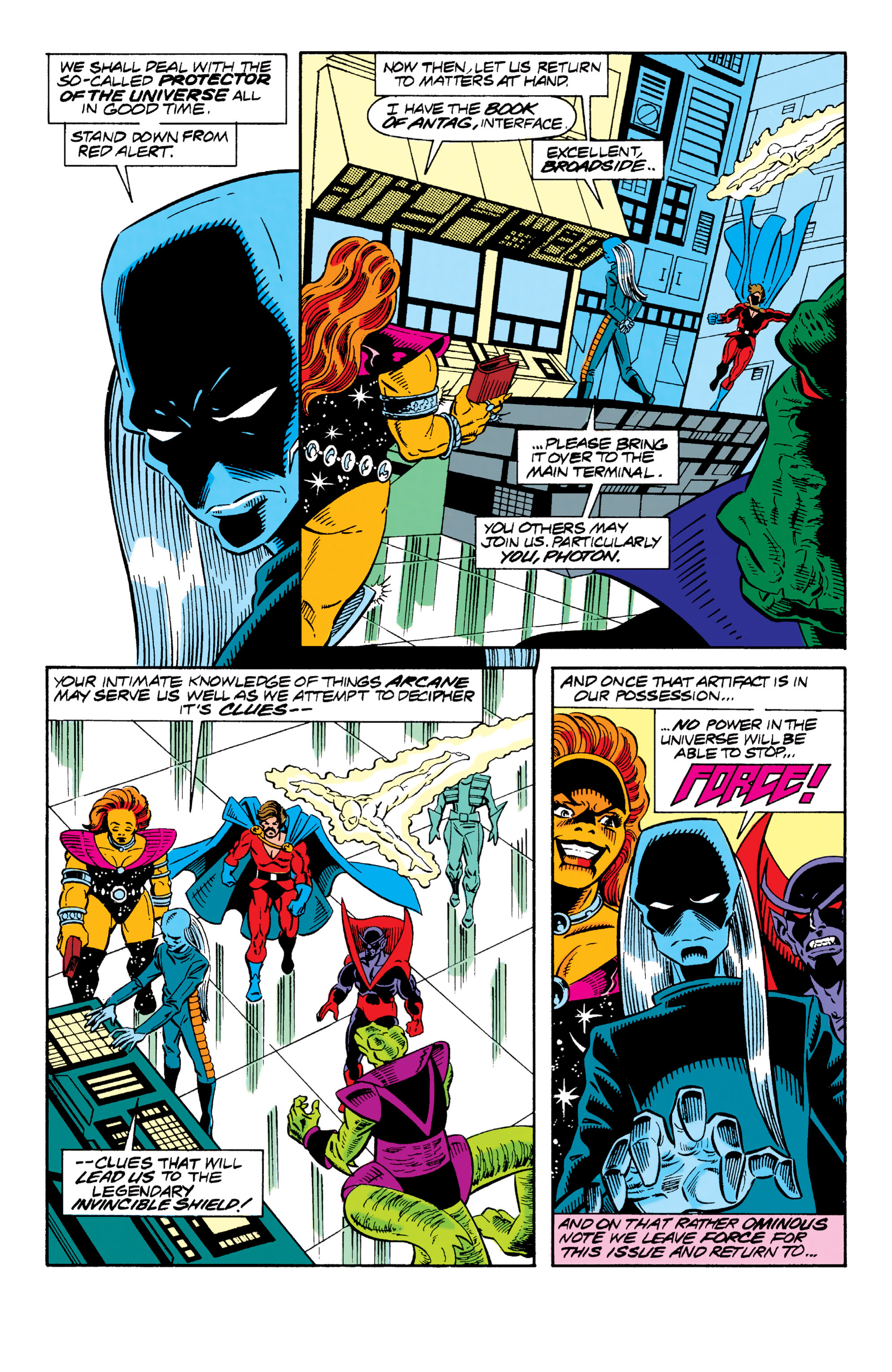 Read online Guardians of the Galaxy (1990) comic -  Issue # _TPB Guardians of the Galaxy by Jim Valentino 1 (Part 1) - 56