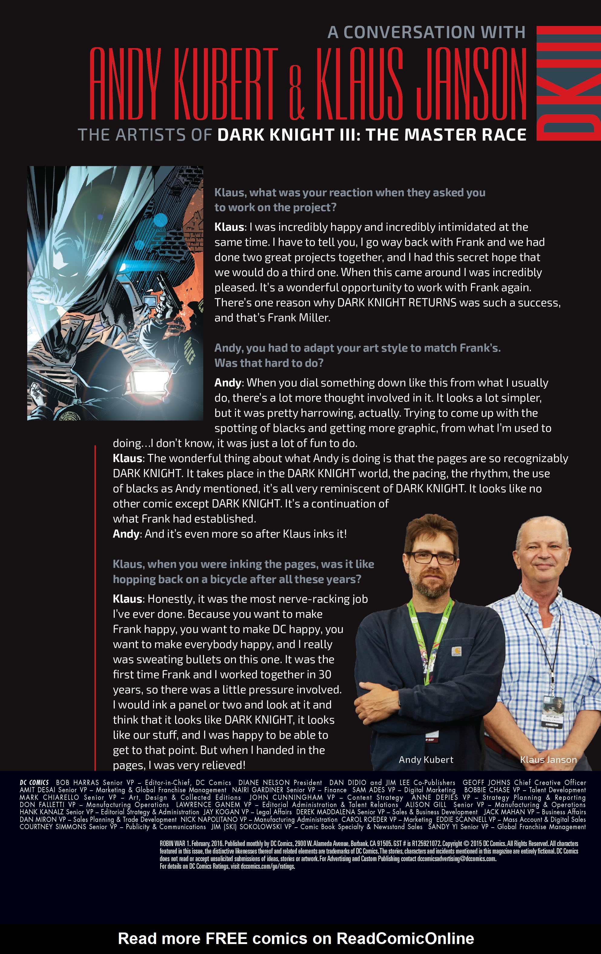 Read online Robin War comic -  Issue #1 - 42