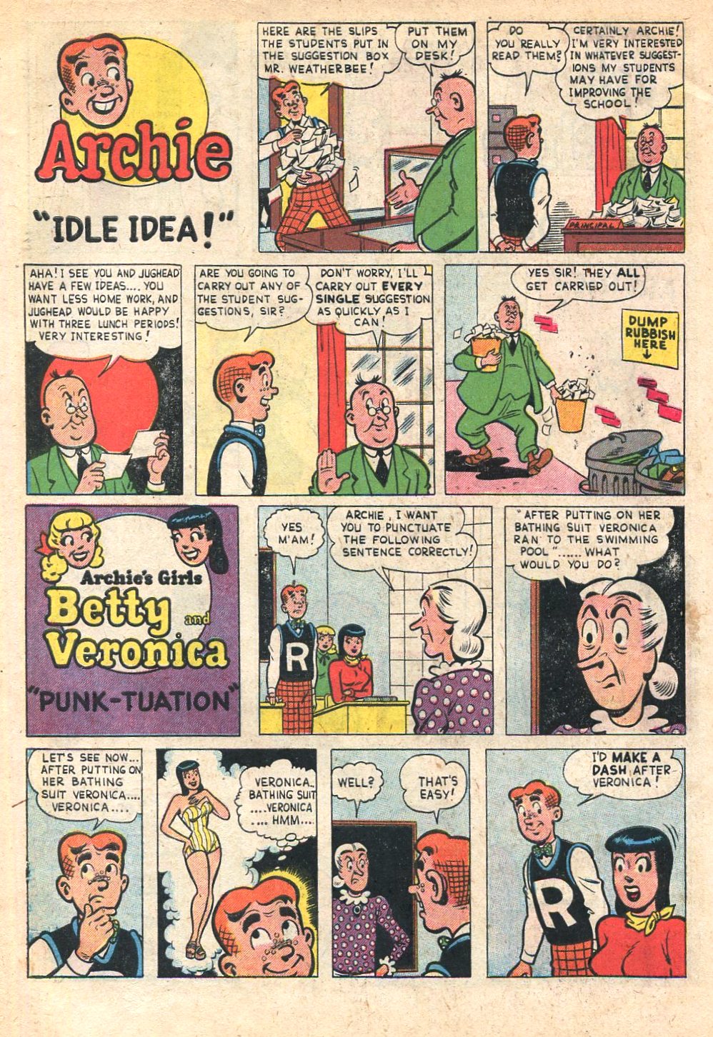Read online Archie's Joke Book Magazine comic -  Issue #1 - 32