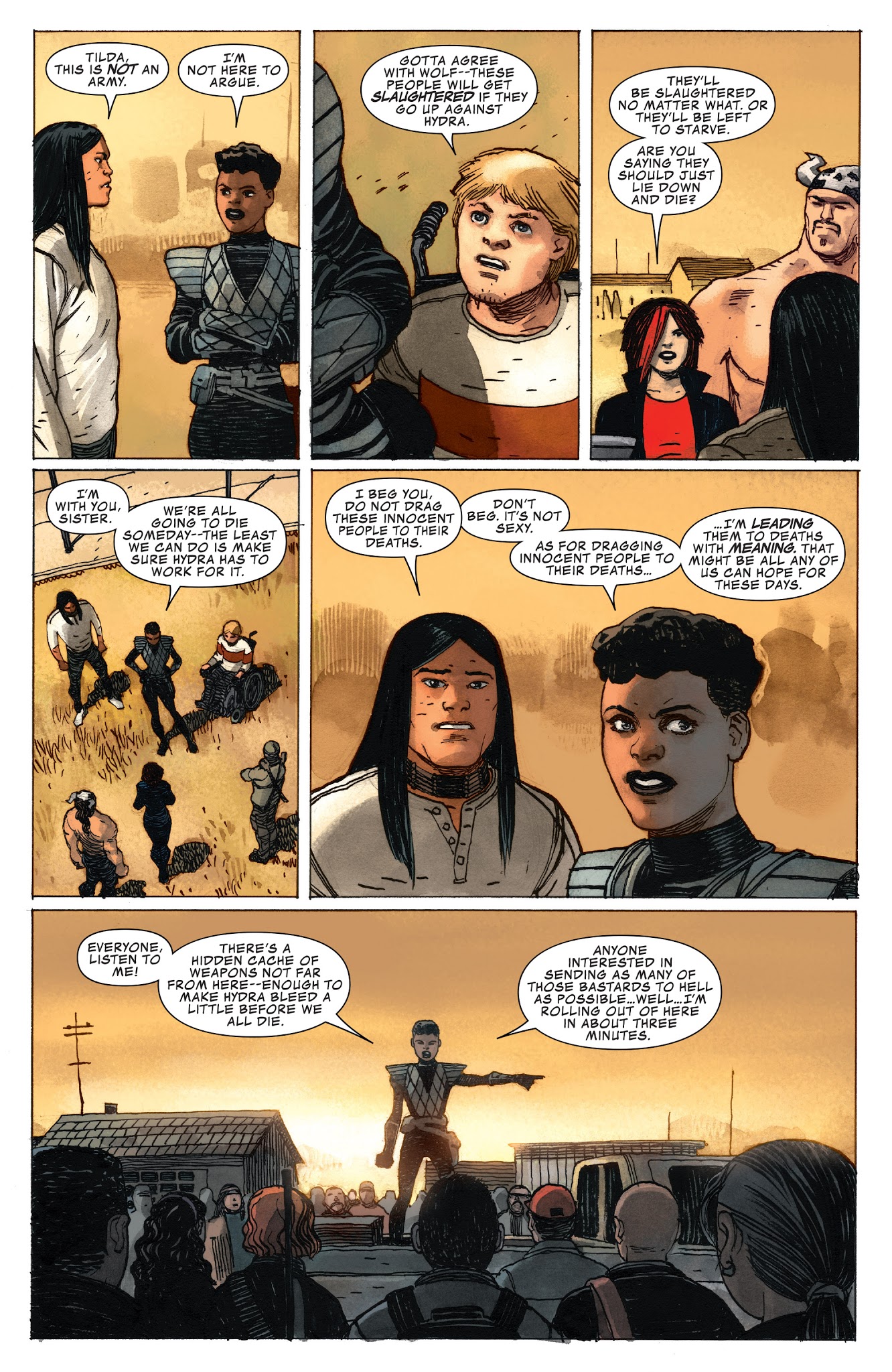 Read online Occupy Avengers comic -  Issue #9 - 14