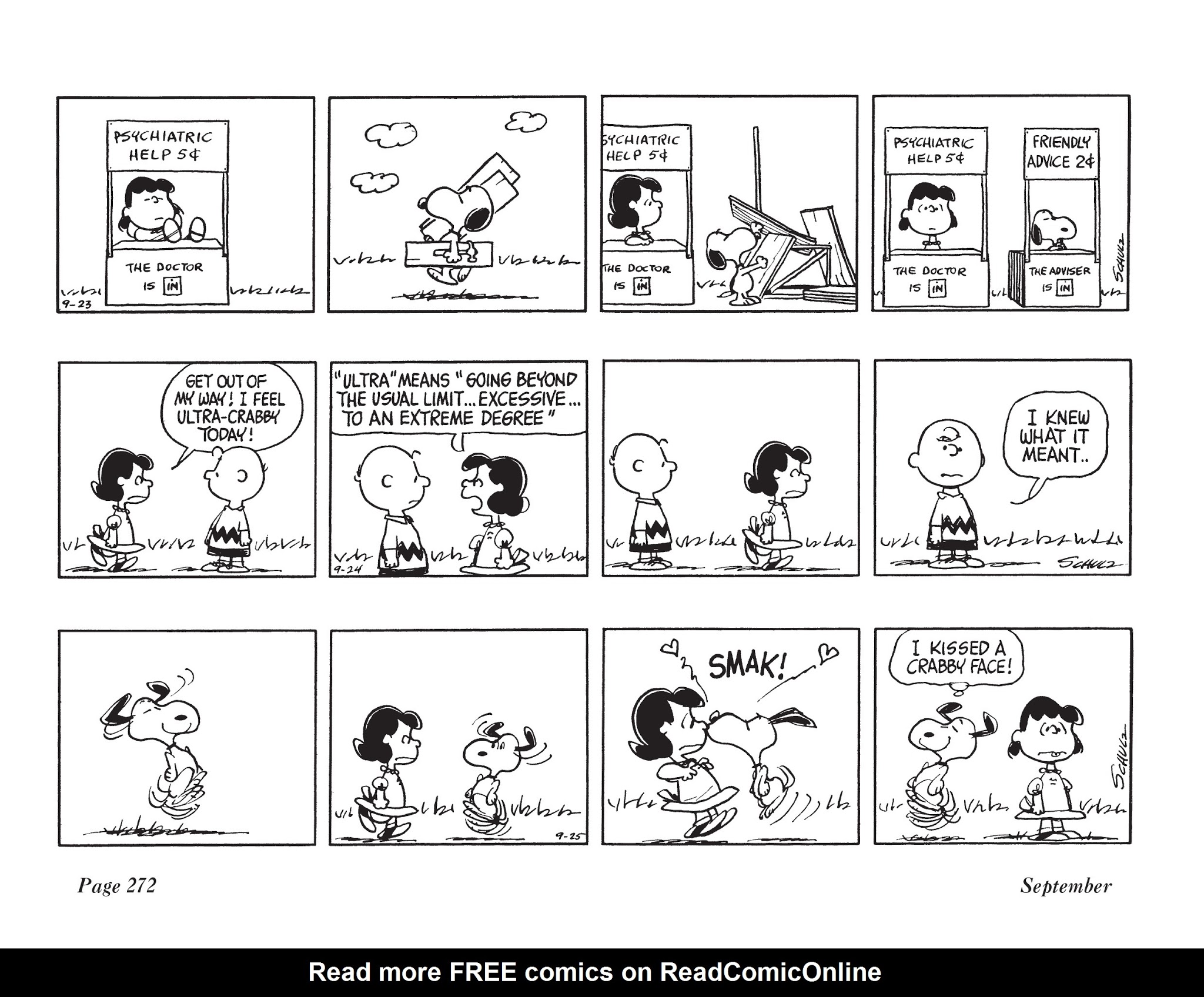 Read online The Complete Peanuts comic -  Issue # TPB 9 - 283