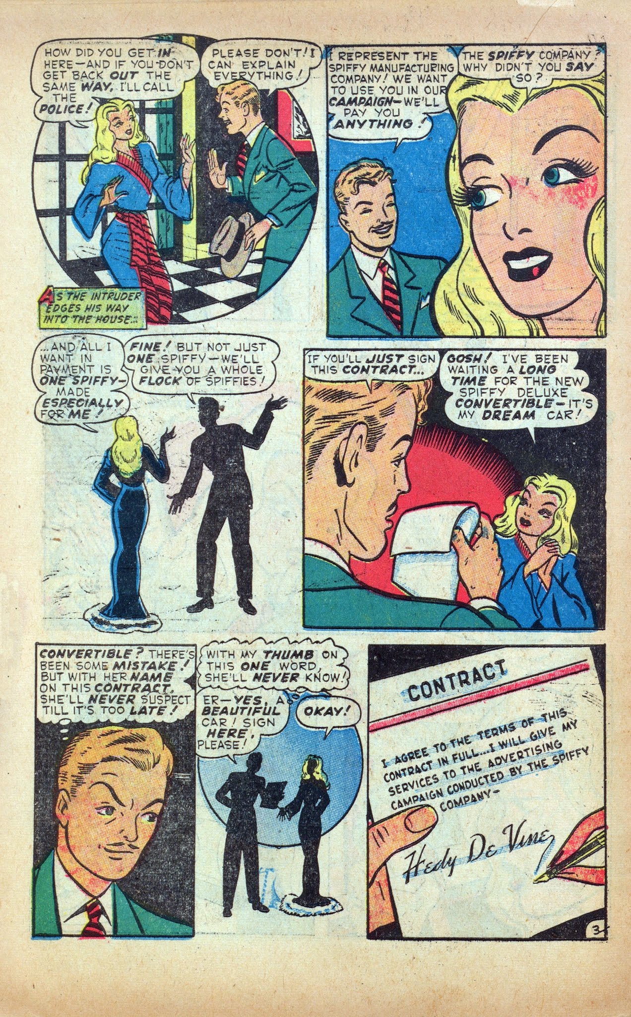 Read online Hedy De Vine Comics comic -  Issue #24 - 28