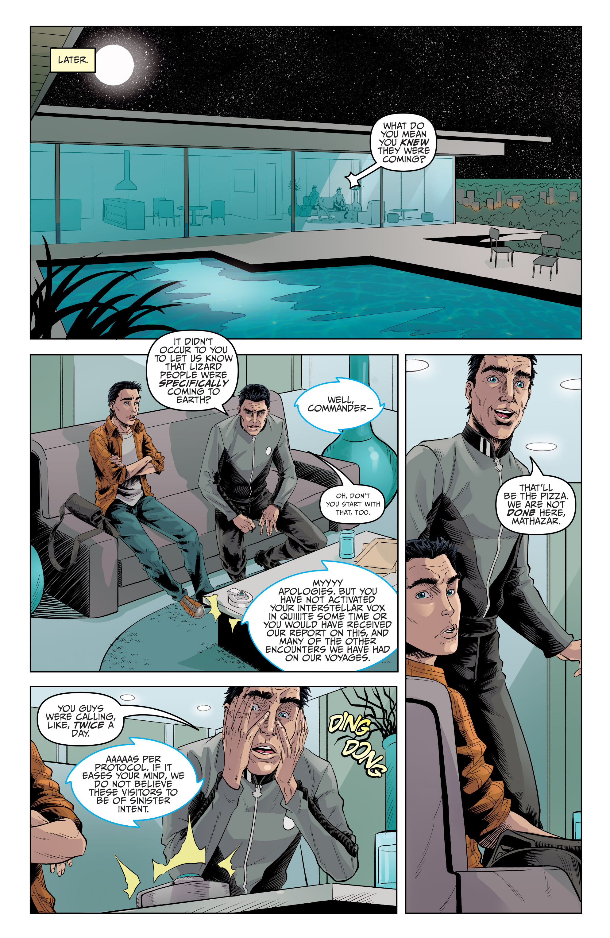 Read online Galaxy Quest: The Journey Continues comic -  Issue #1 - 21