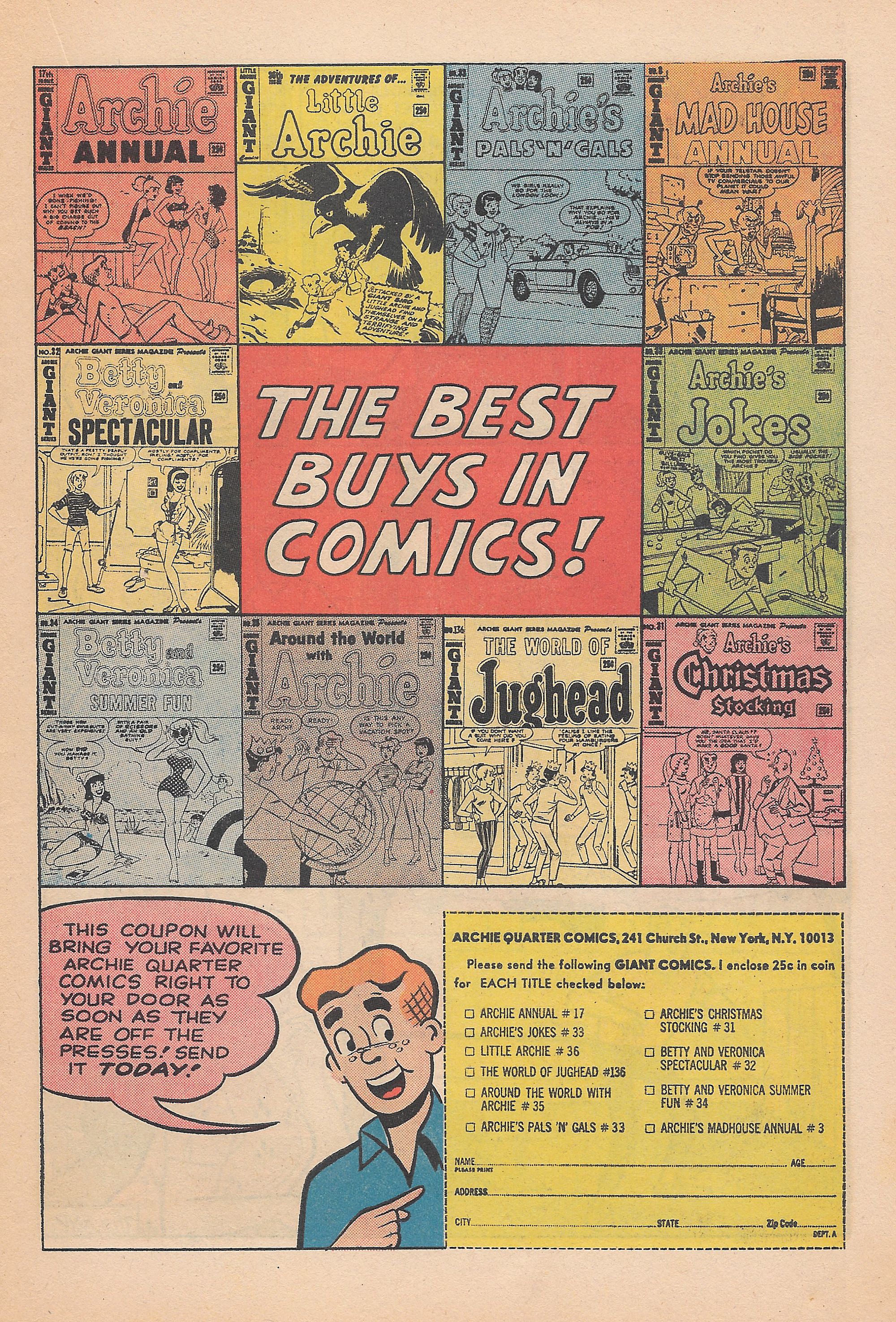 Read online Archie's Joke Book Magazine comic -  Issue #94 - 15