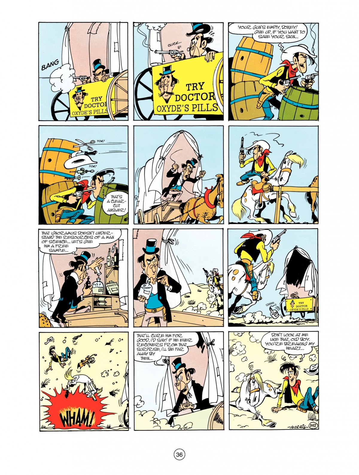 Read online A Lucky Luke Adventure comic -  Issue #38 - 36