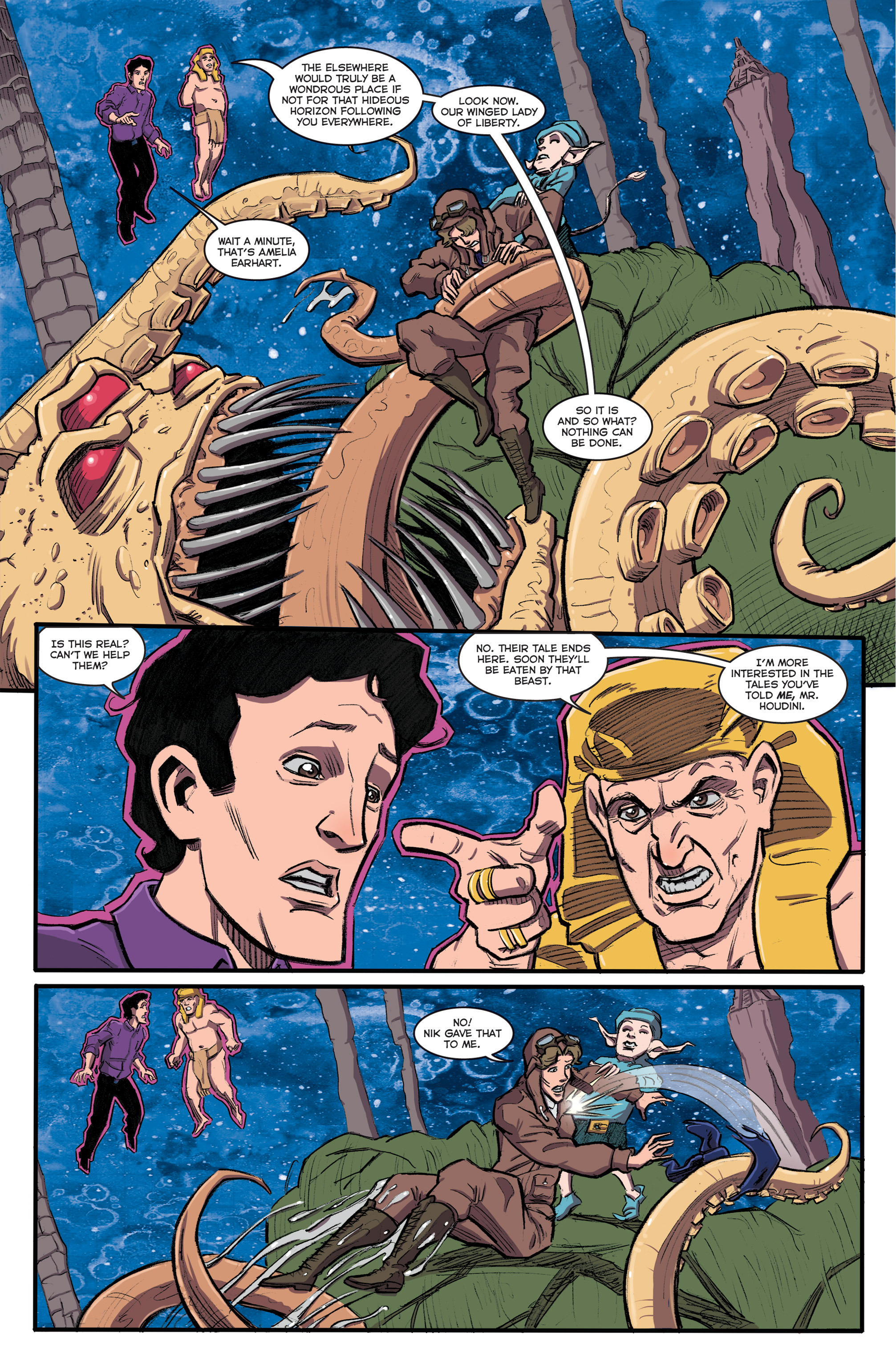 Read online Herald: Lovecraft and Tesla comic -  Issue #6 - 3