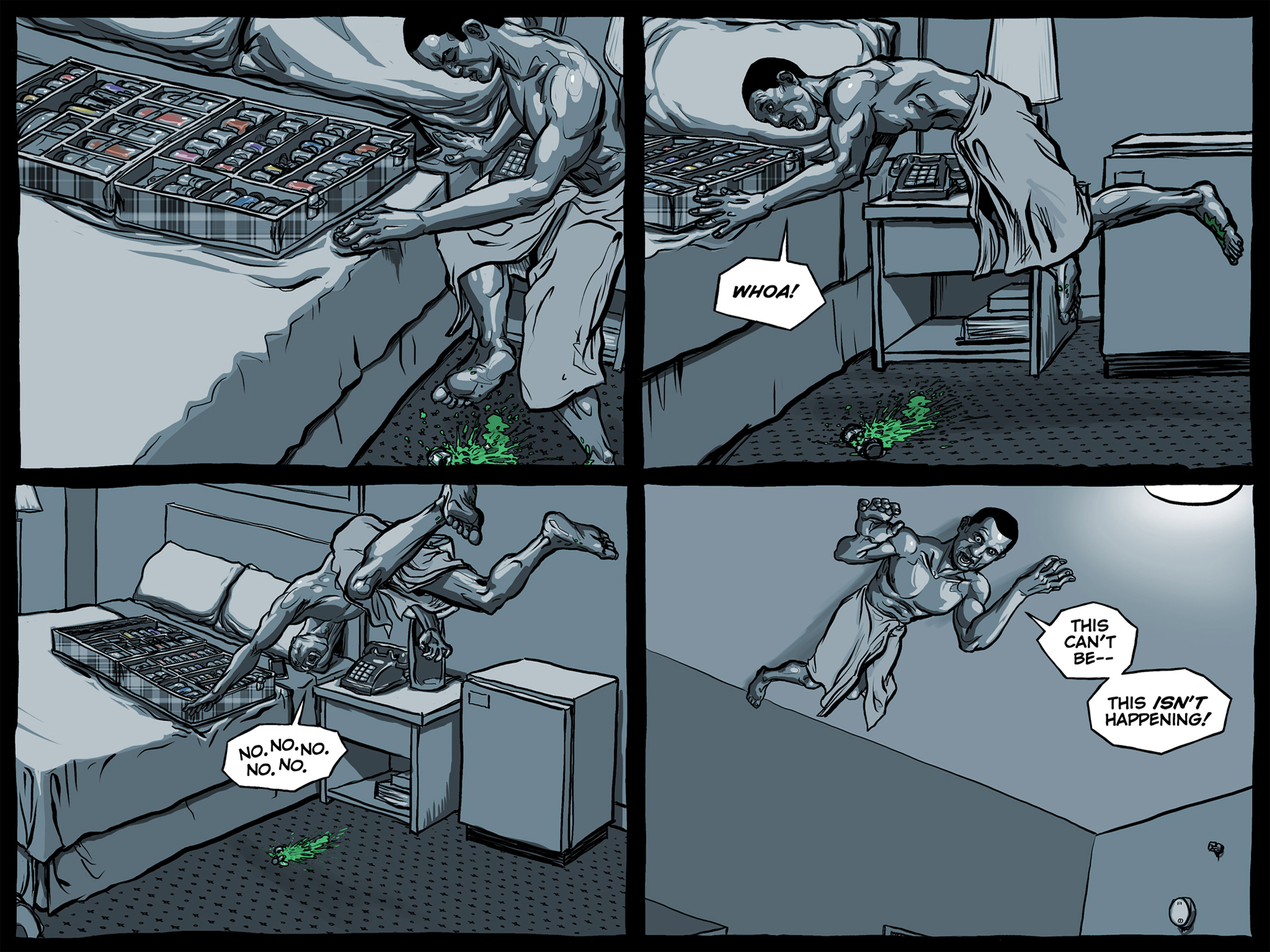 Read online False Positive comic -  Issue #1 - 11