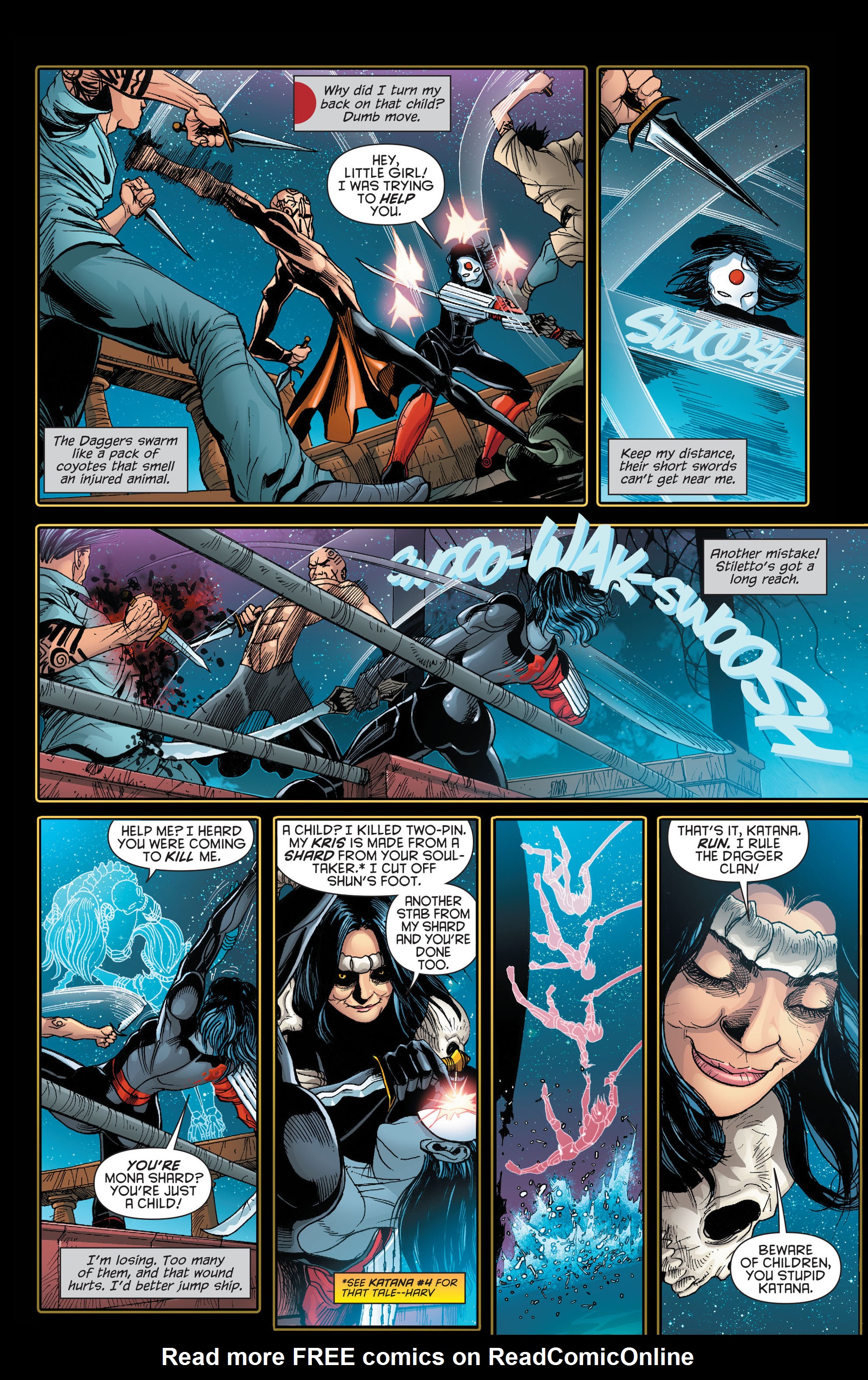 Read online Katana comic -  Issue #9 - 6